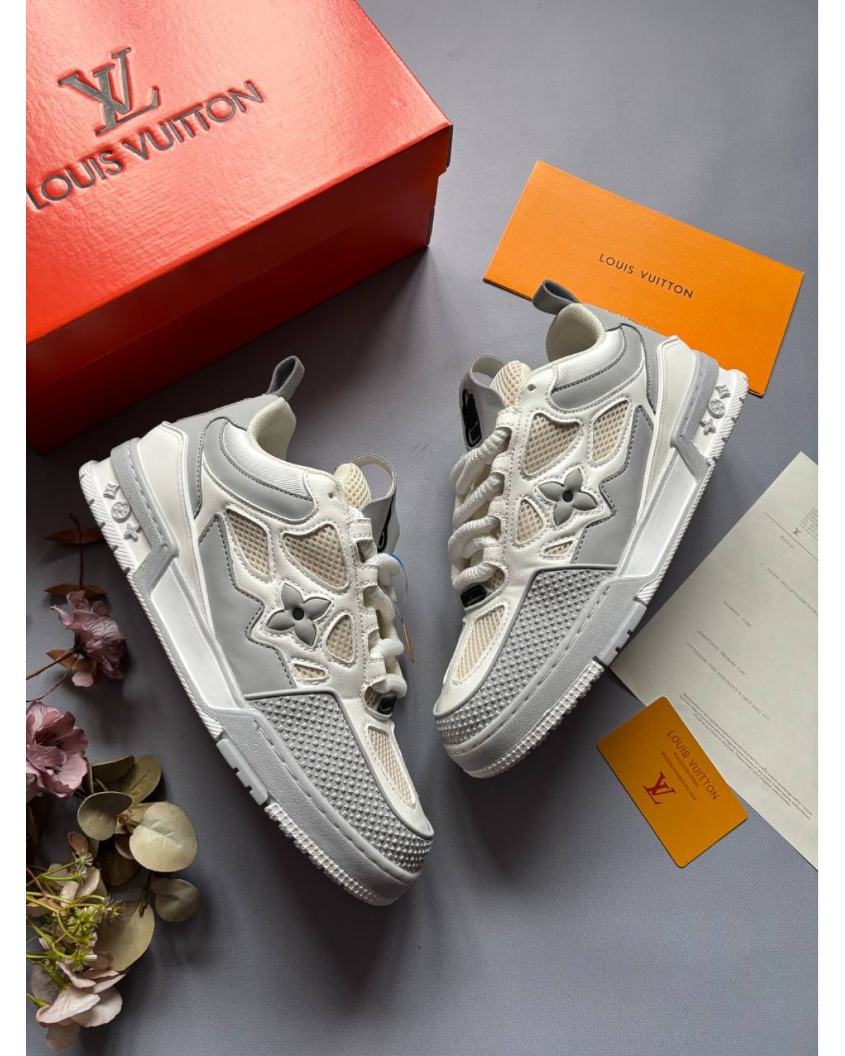 Louis Vuitton Skate White/Grey