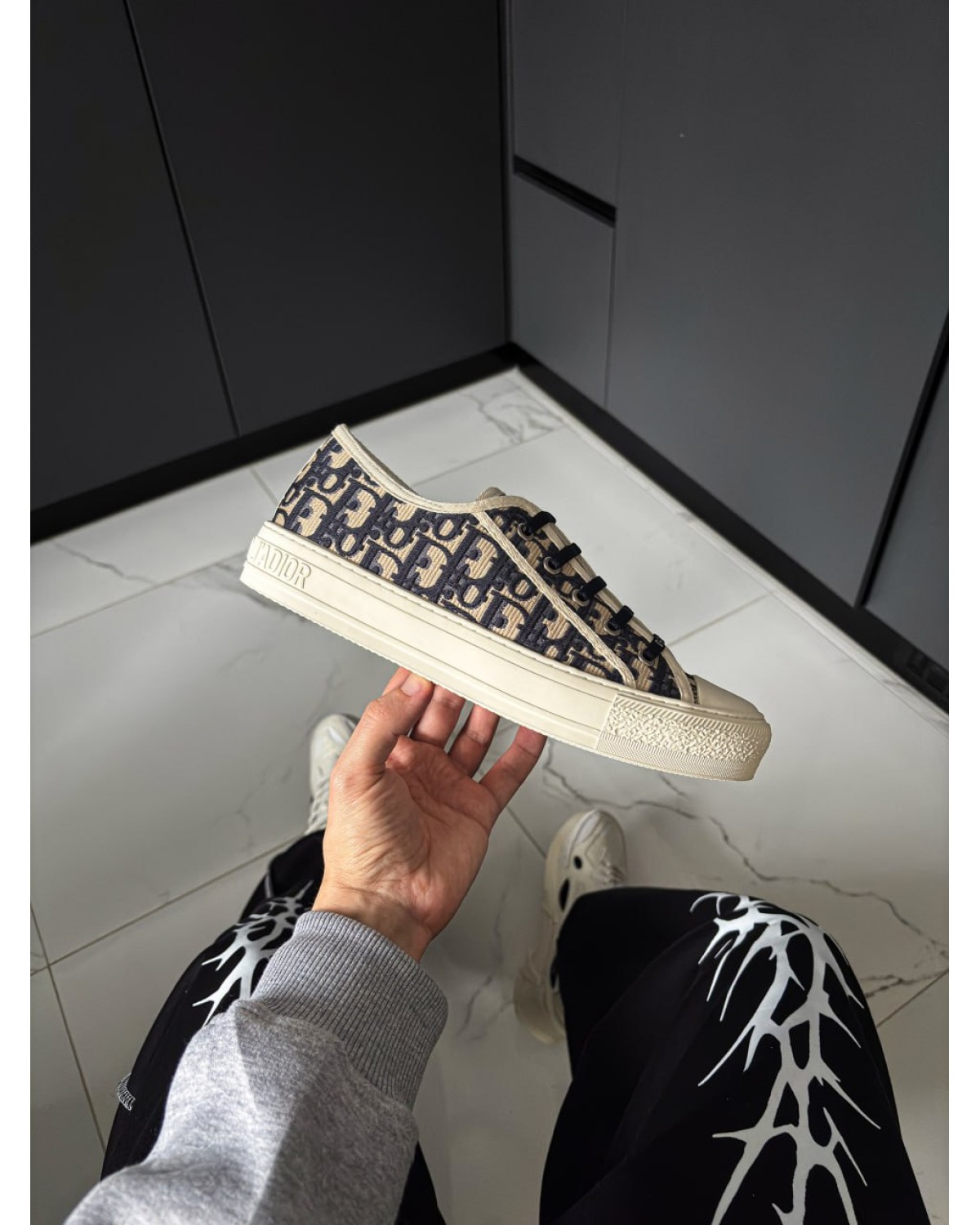 Christian Dior Walk'n'Dior White/Beige/Black