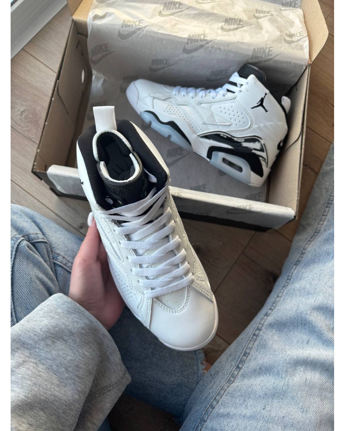 Jordan 6 MVP White Black