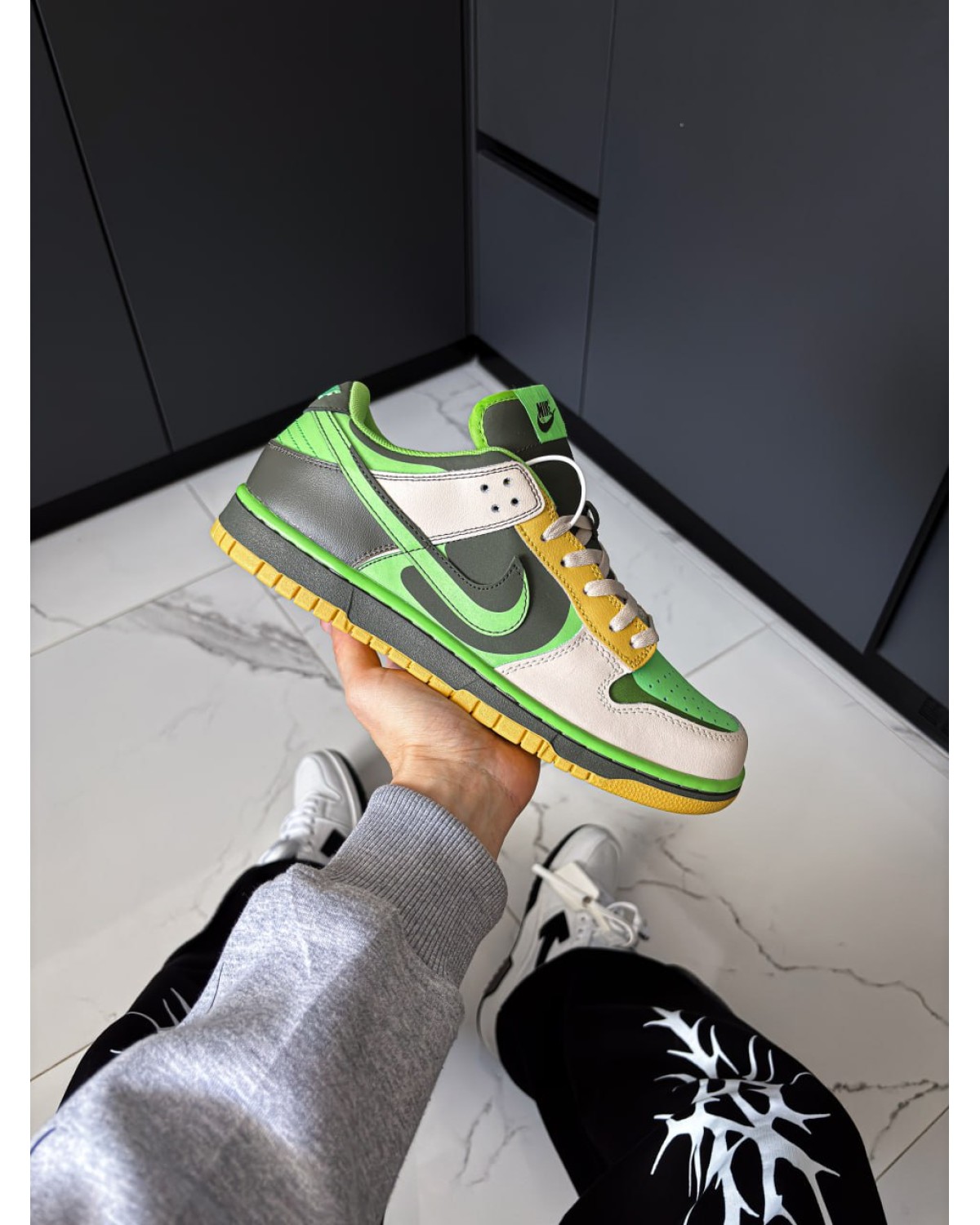 Nike SB Dunk Low Green Yellow