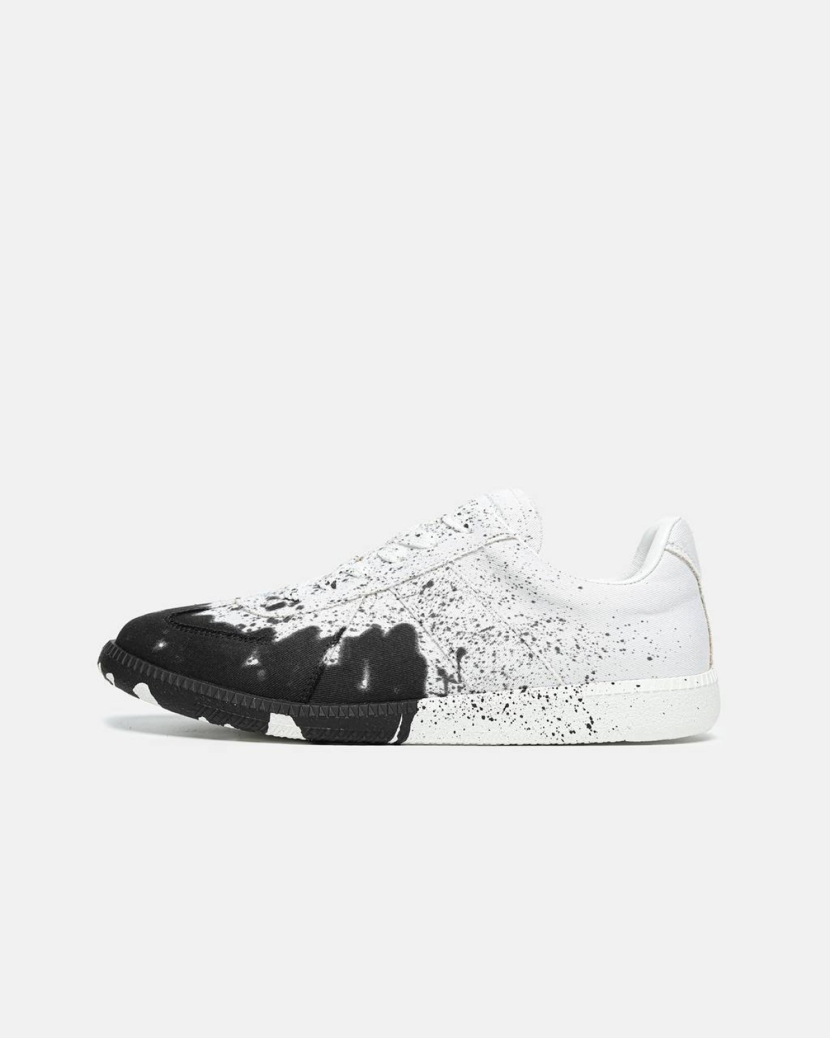 Maison Margiela White Black Paint