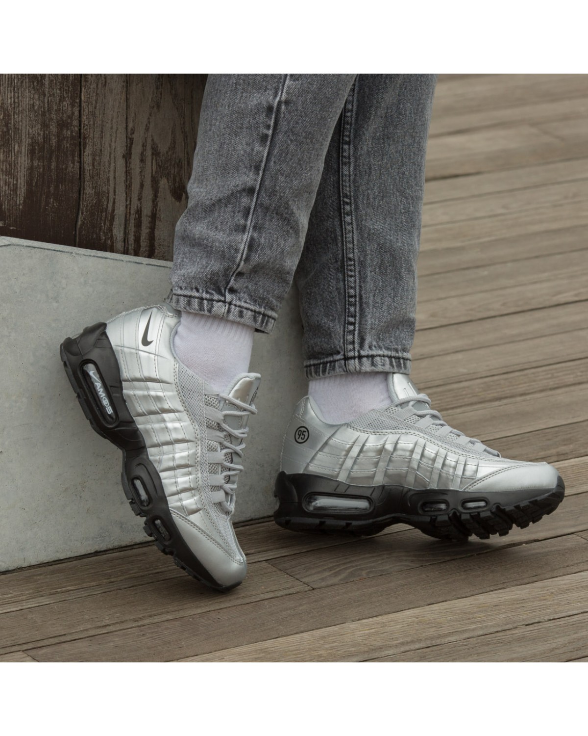 Nike Air Max 95 Silver