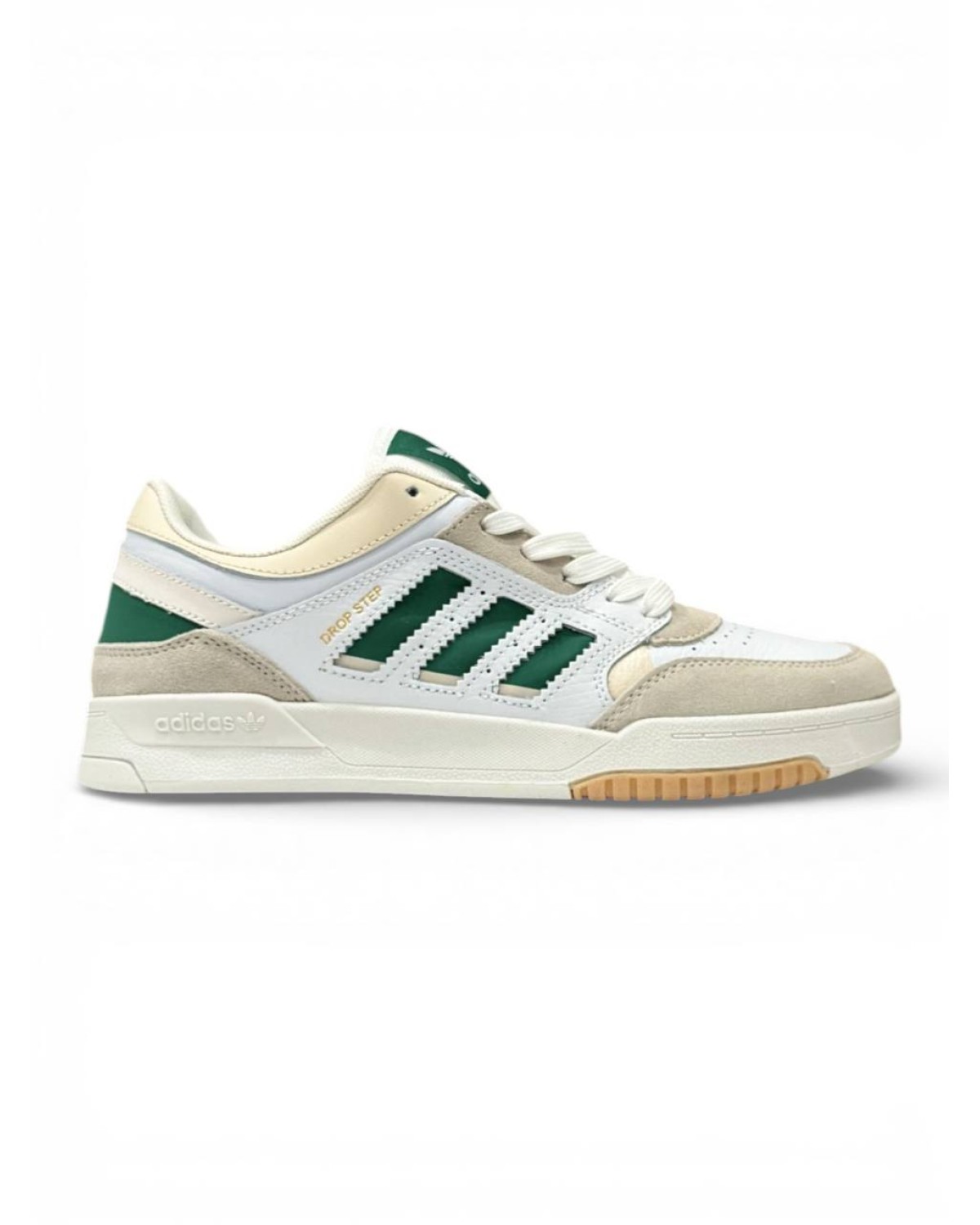 Adidas Drop Step White Beige Green
