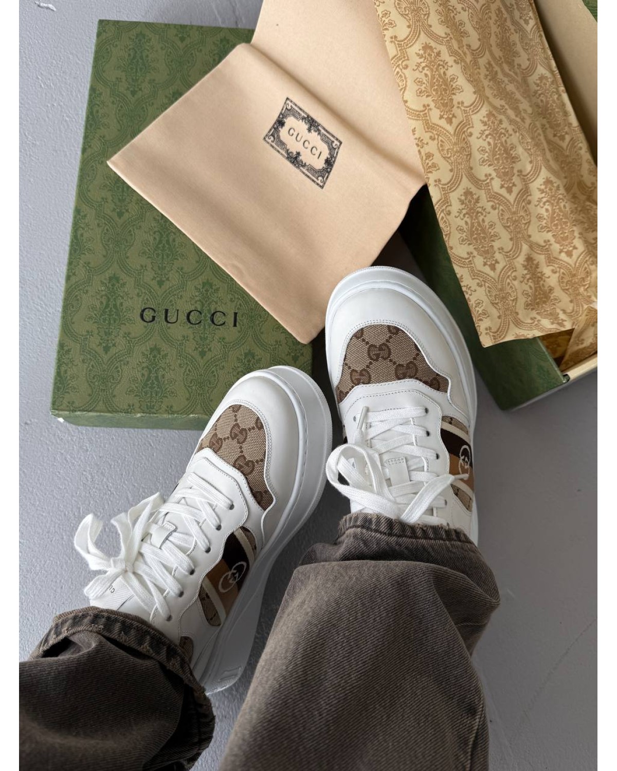 Gucci GG Sneakers White