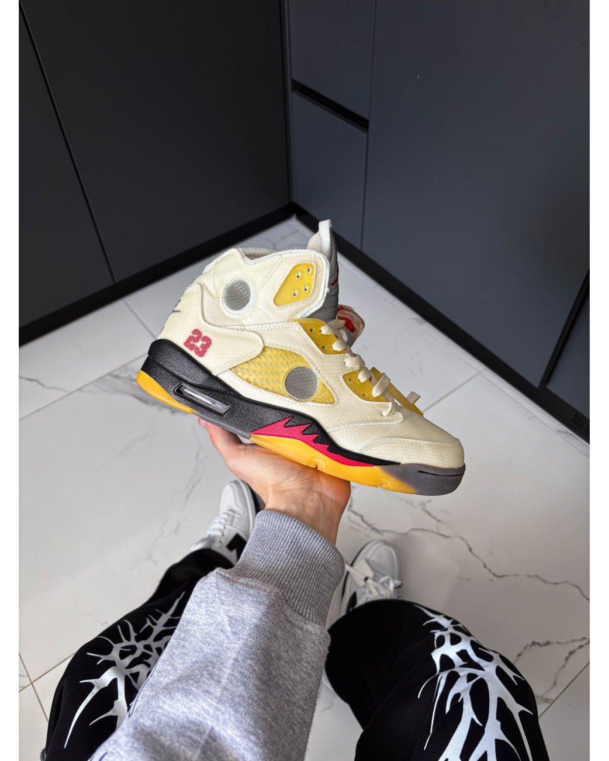 Nike Air Jordan 5 Retro Off-White Sail