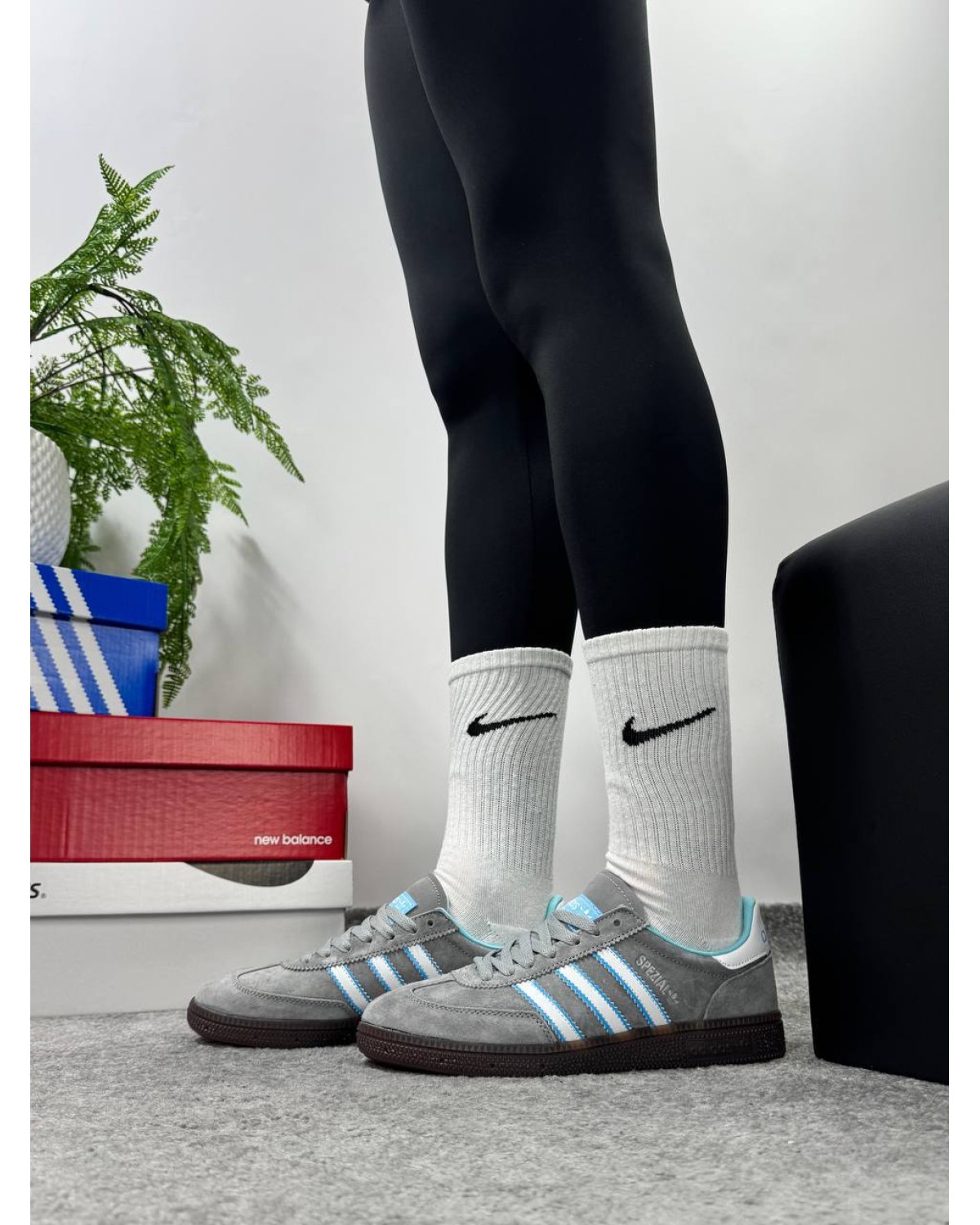 Adidas Handball Spezial Grey Blue