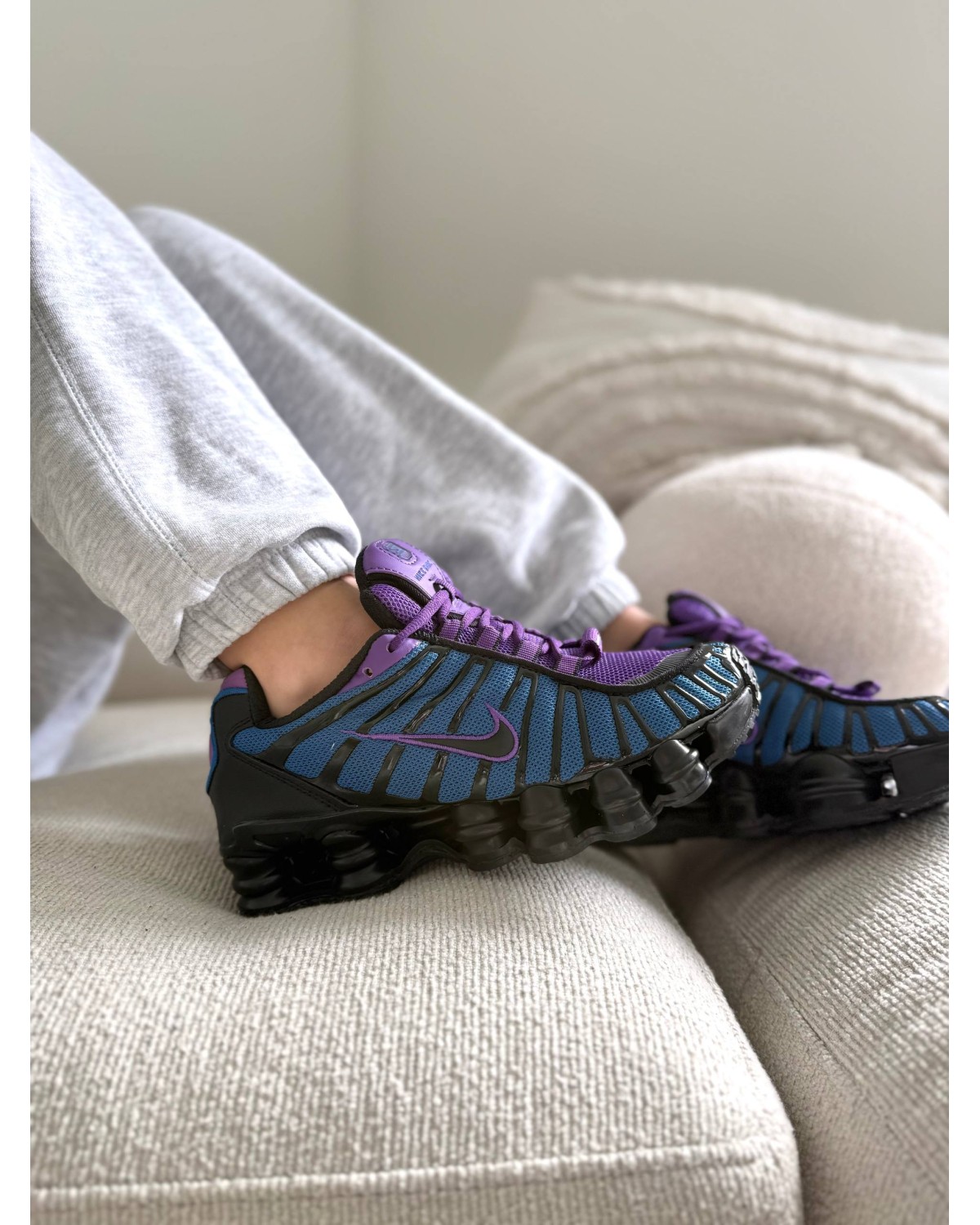 Nike Shox TL Blue Violet Black