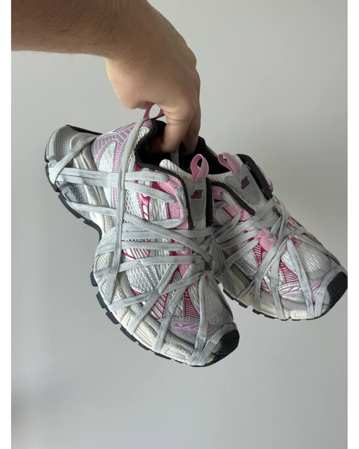 Balenciaga 3XL Extreme Lace White/Grey/Pink