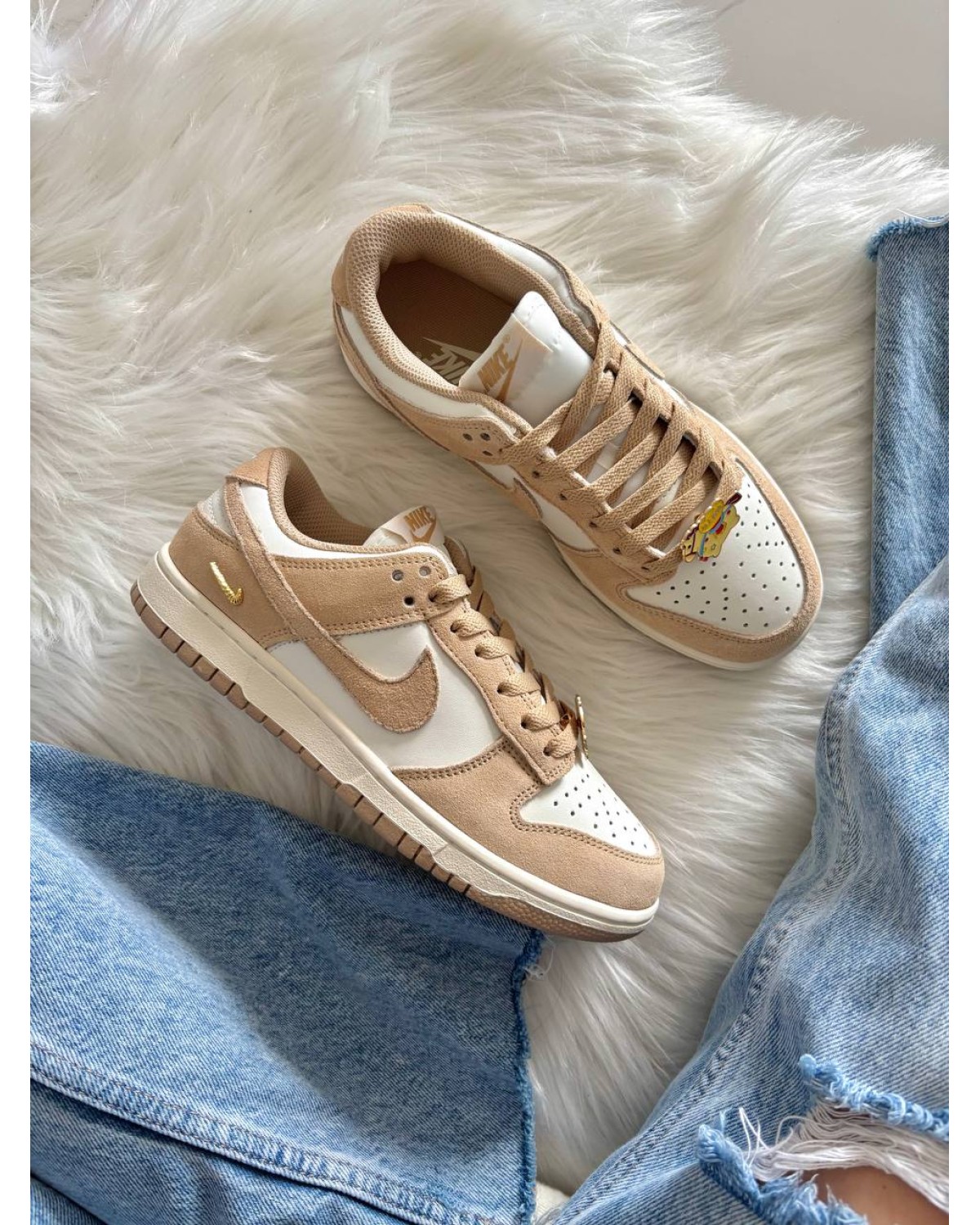 Nike SB Dunk Low Sail Brown Beige White