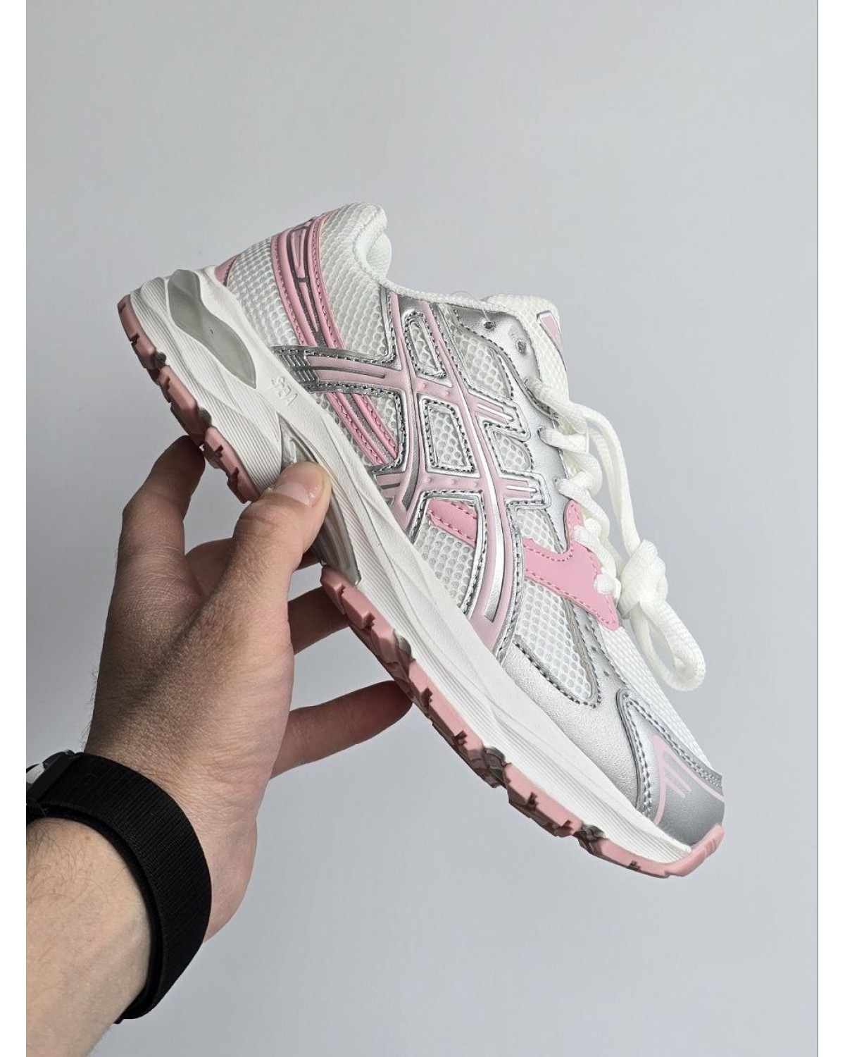 Asics Gel-1130  White/Pink/Silver
