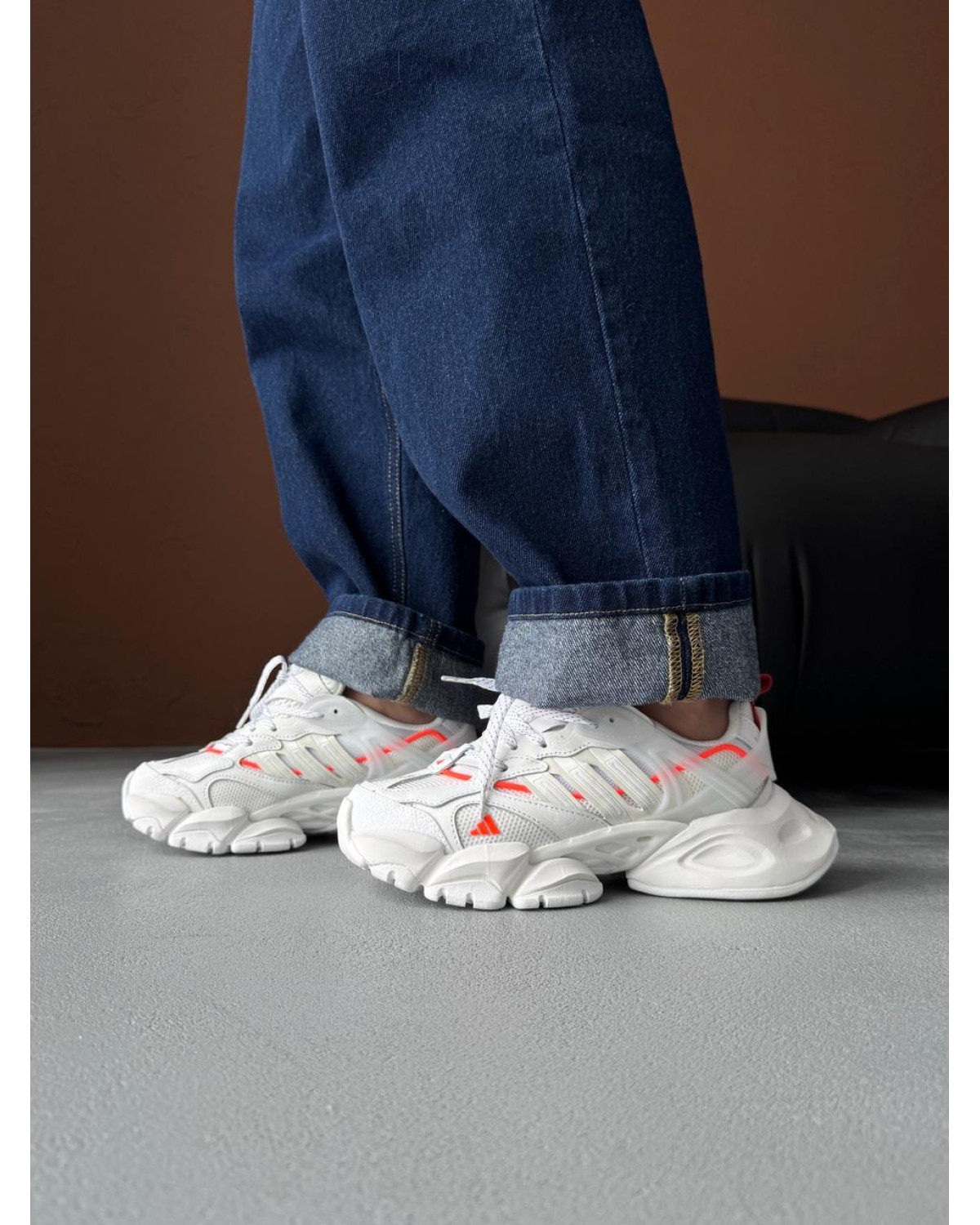 Adidas Vento XLG Deluxe White Orange