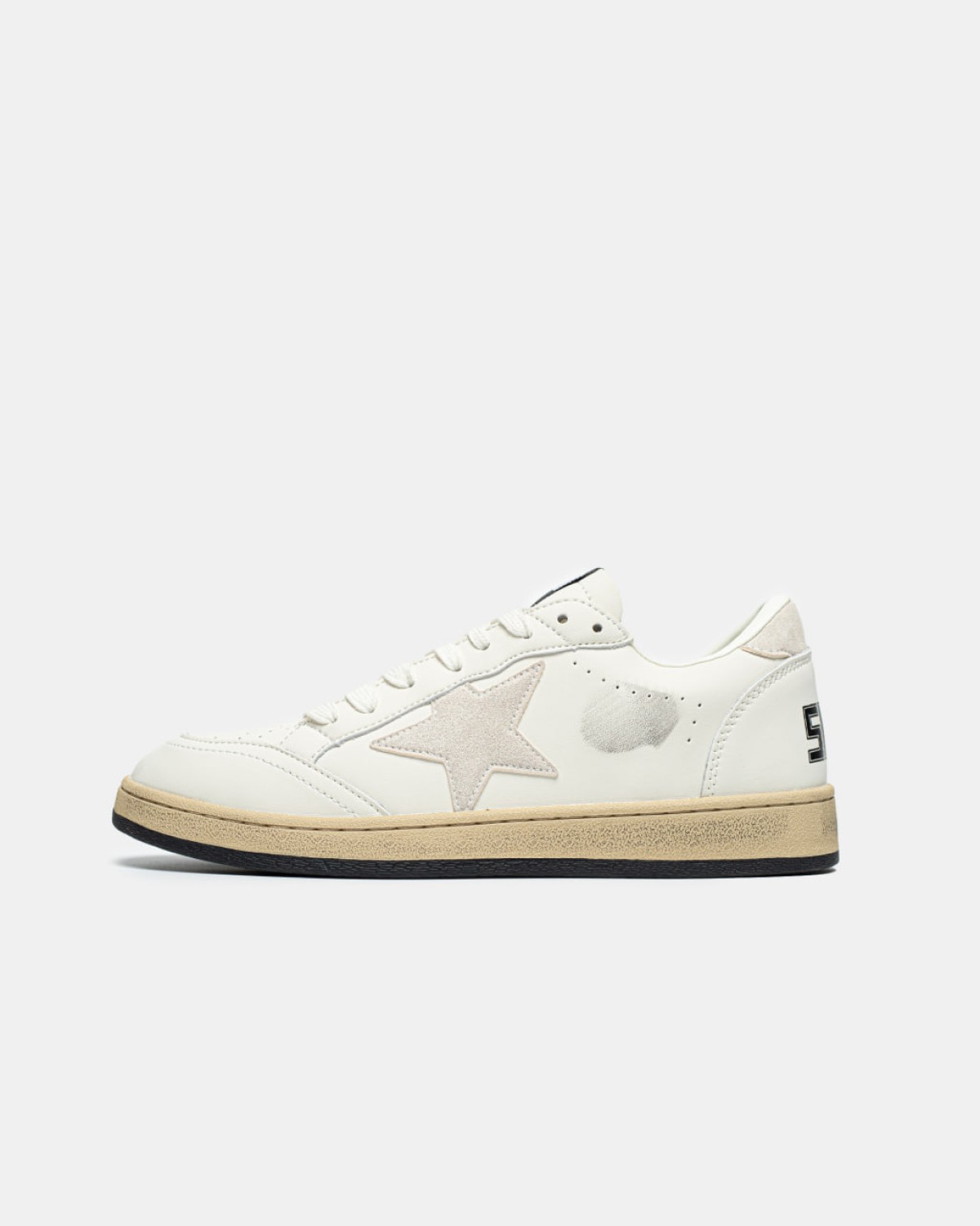 Golden Goose White Beige