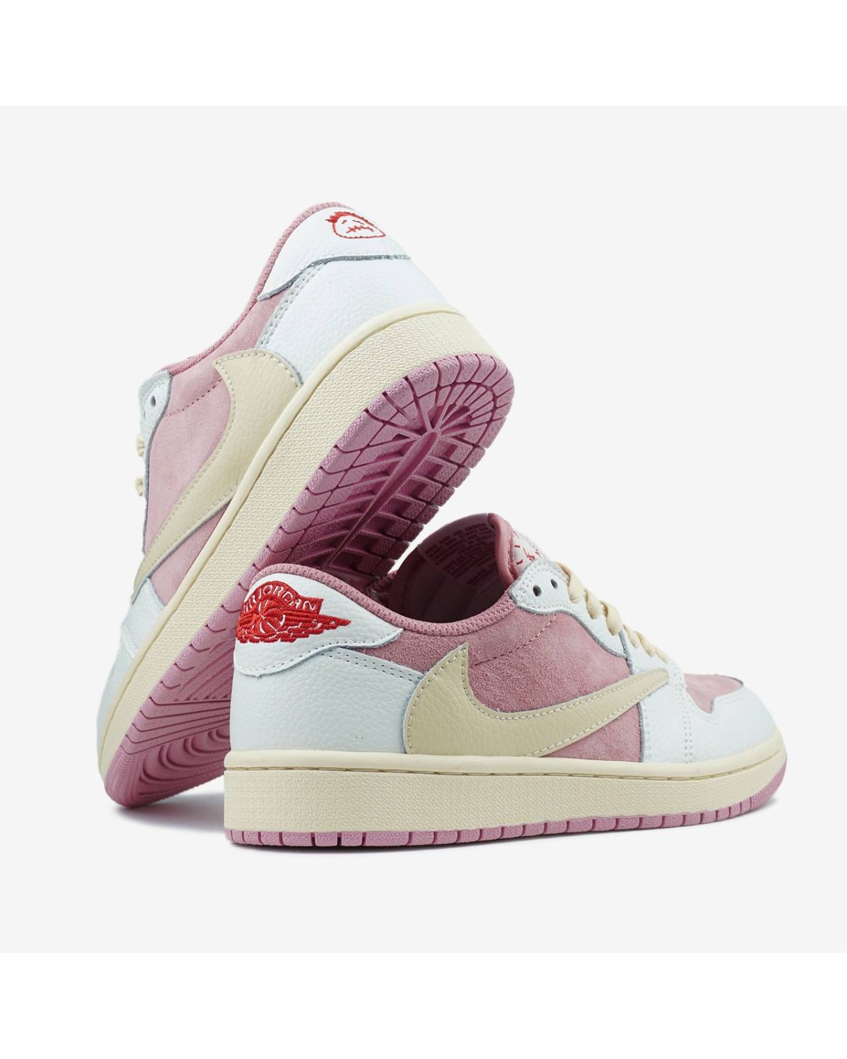 Jordan 1 Low OG SP Travis Scott Pink White Beige Jordan 1 Low OG SP Travis Scott Pink White Beige