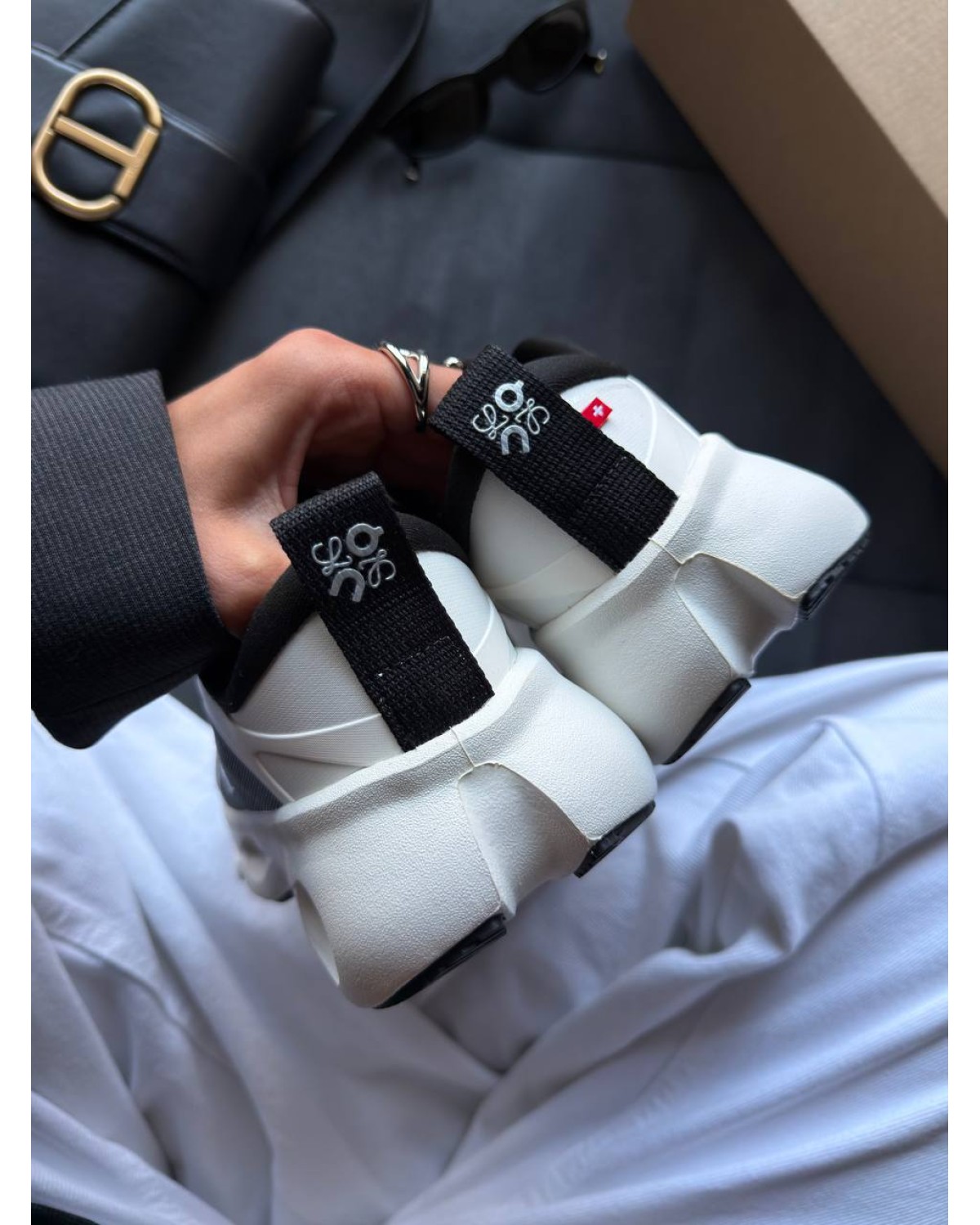 On Cloudsolo x Loewe White/Black