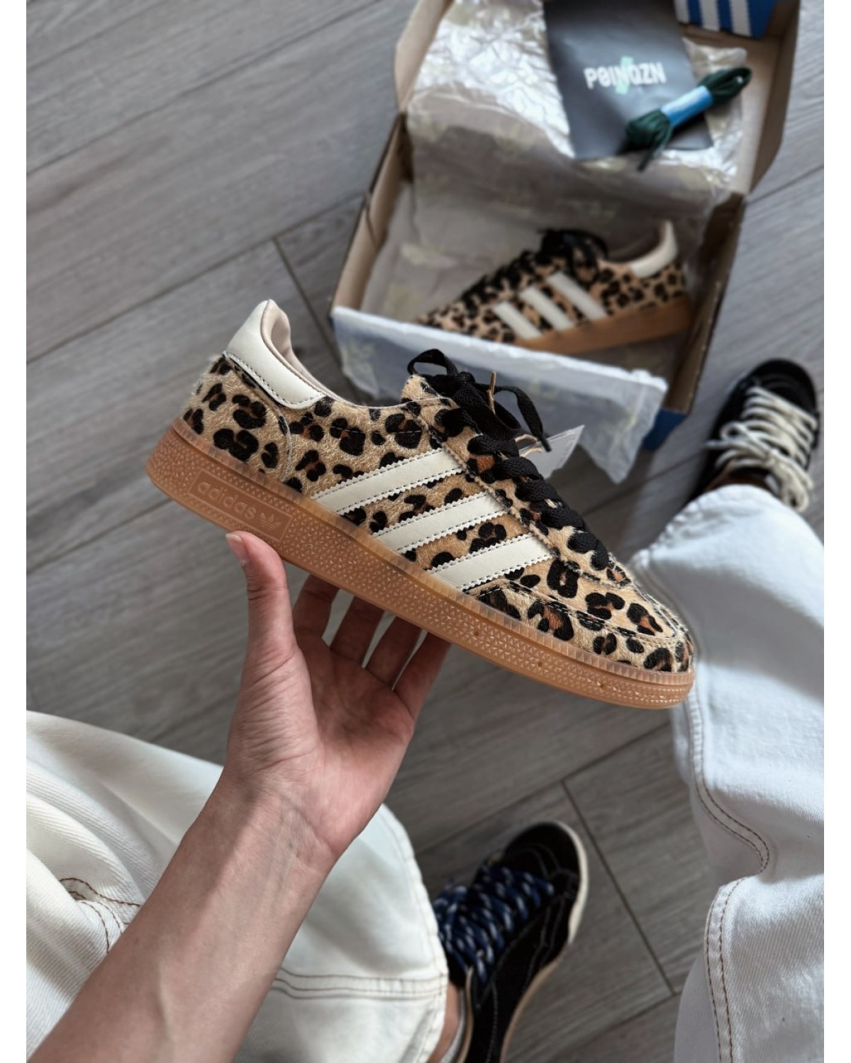 Adidas Handball Spezial Leopard Magic Beige