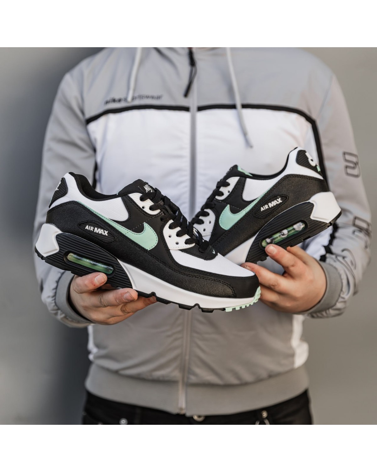 Nike Air Max 90 White Black Mint Nike Air Max 90 White Black Mint