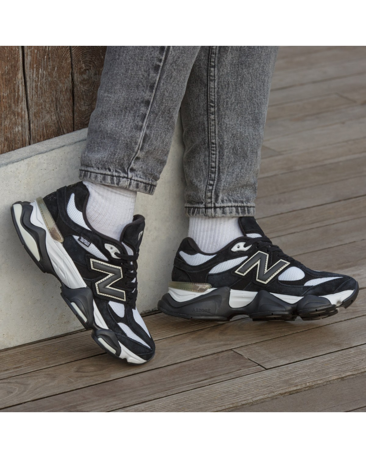 New Balance 9060 Black White New Balance 9060 Black White