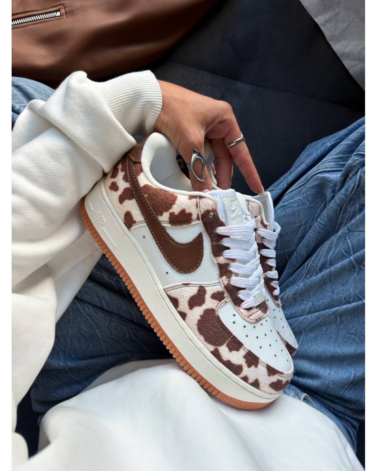 Nike Air Force 1 Low Cow Print Field Nike Air Force 1 Low Cow Print Field