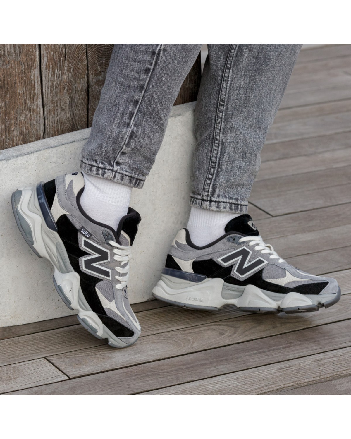 New Balance 9060 Termo White Grey Black New Balance 9060 Termo White Grey Black