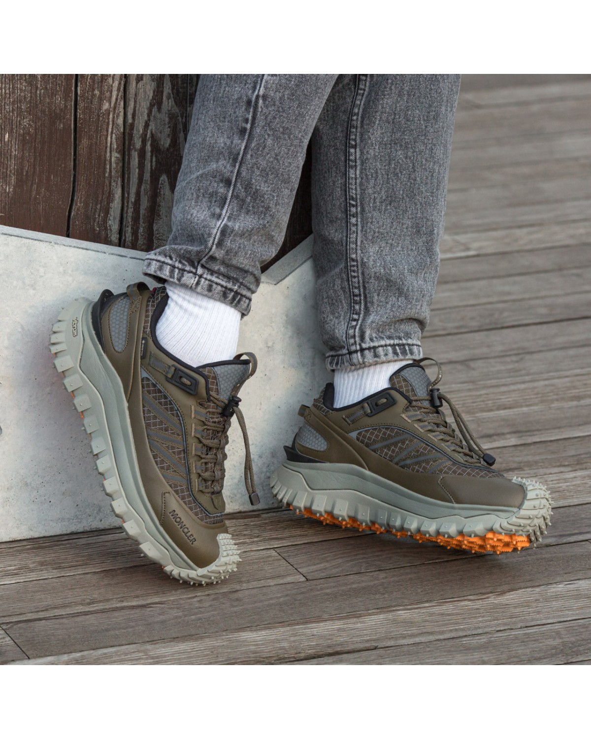 Moncler Trailgrip Gore-Tex Haki
