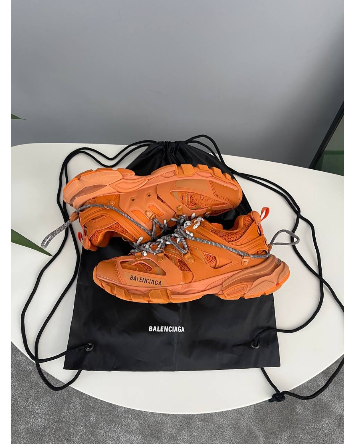 Balenciaga Track Trail Laces Orange