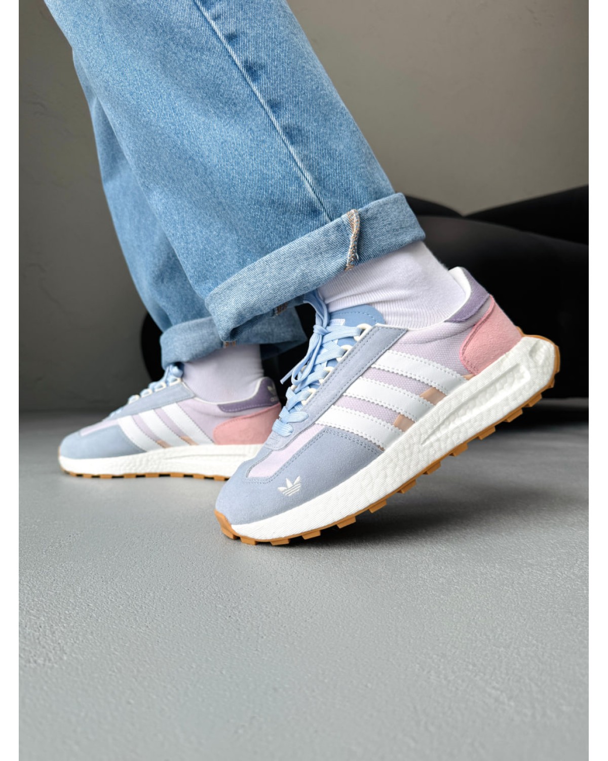 Adidas Retropy E5 Blue Pink White