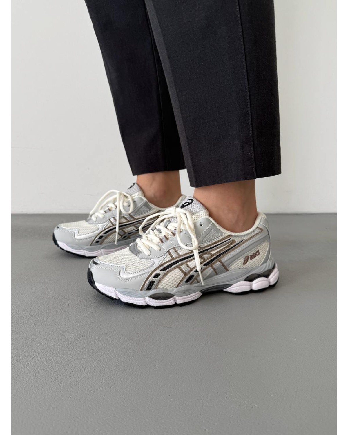 Asics Gel-NYC 2055 Cream Pure Silver