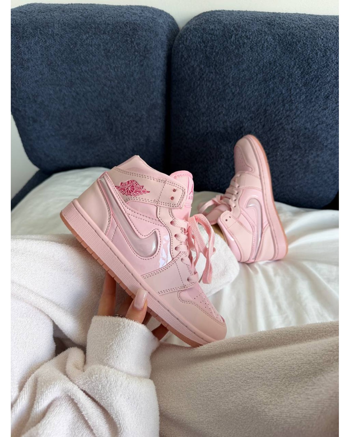 Nike Air Jordan 1 Pink Candy Lacquer Nike Air Jordan 1 Pink Candy Lacquer