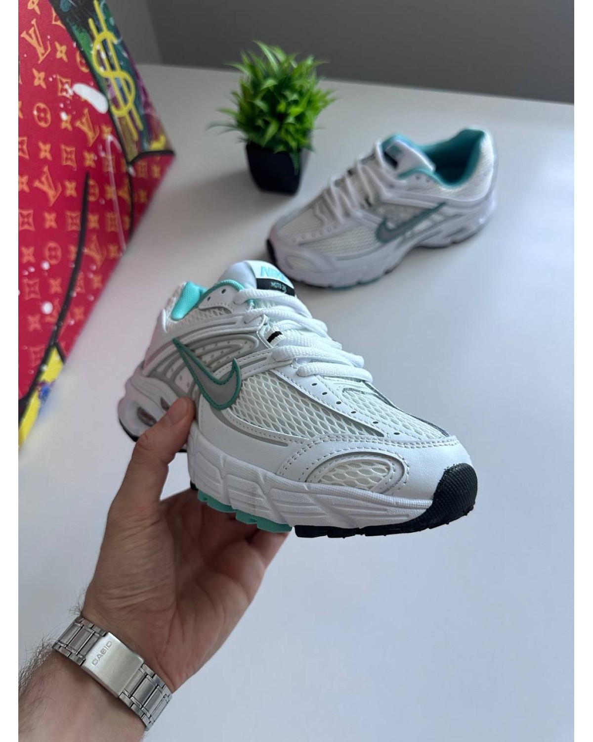 Nike Air Max Moto 2K White Mint Nike Air Max Moto 2K White Mint