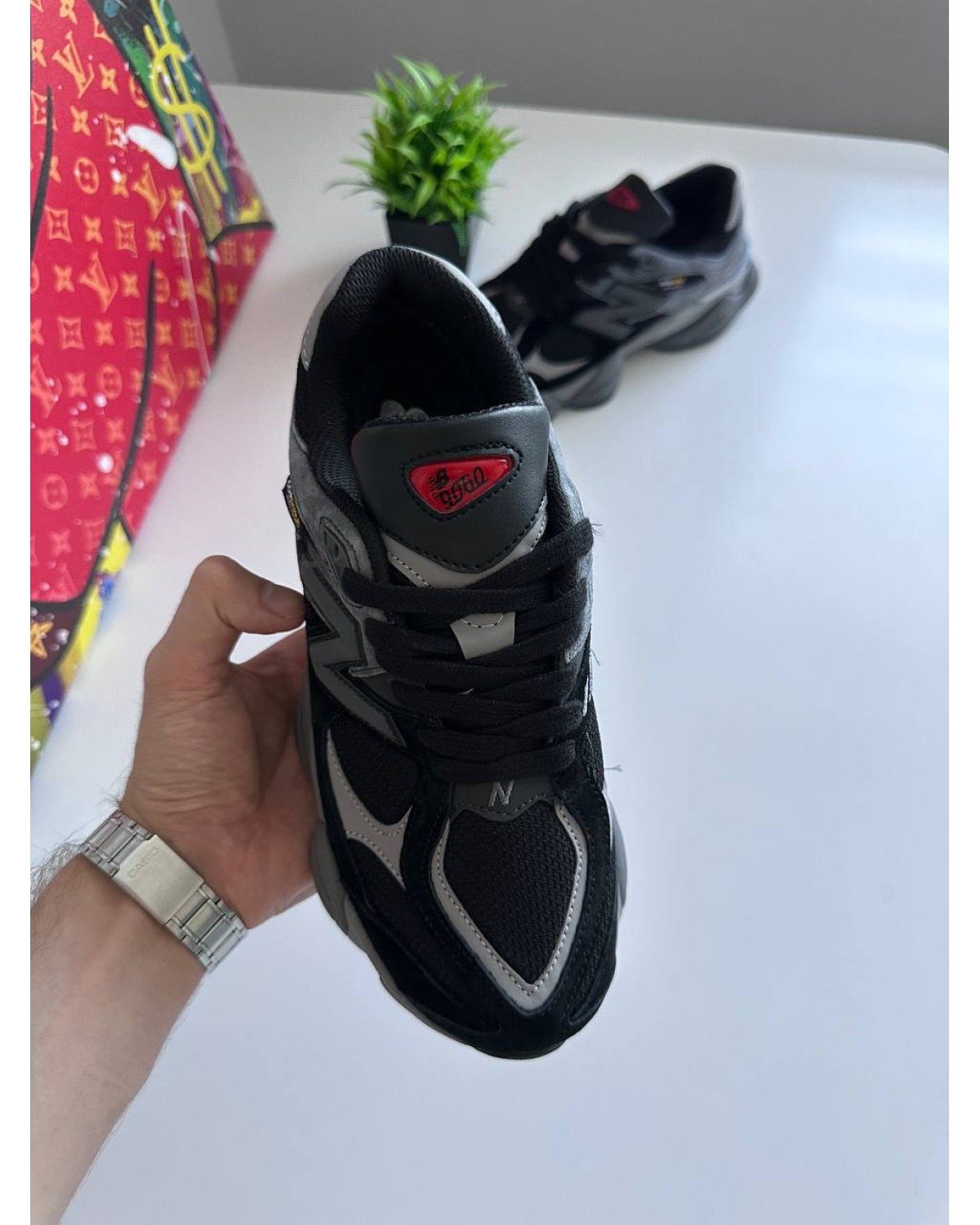 New Balance 9060 Cordura Gore-tex Black Grey Thermo