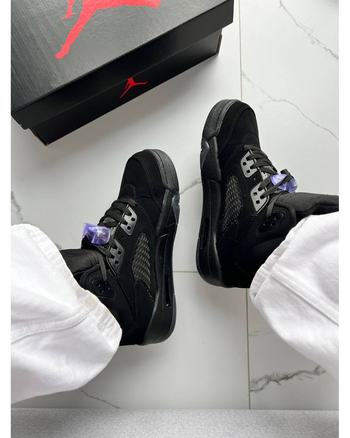 Jordan 5 Black Dark Blue Gum Jordan 5 Black Dark Blue Gum
