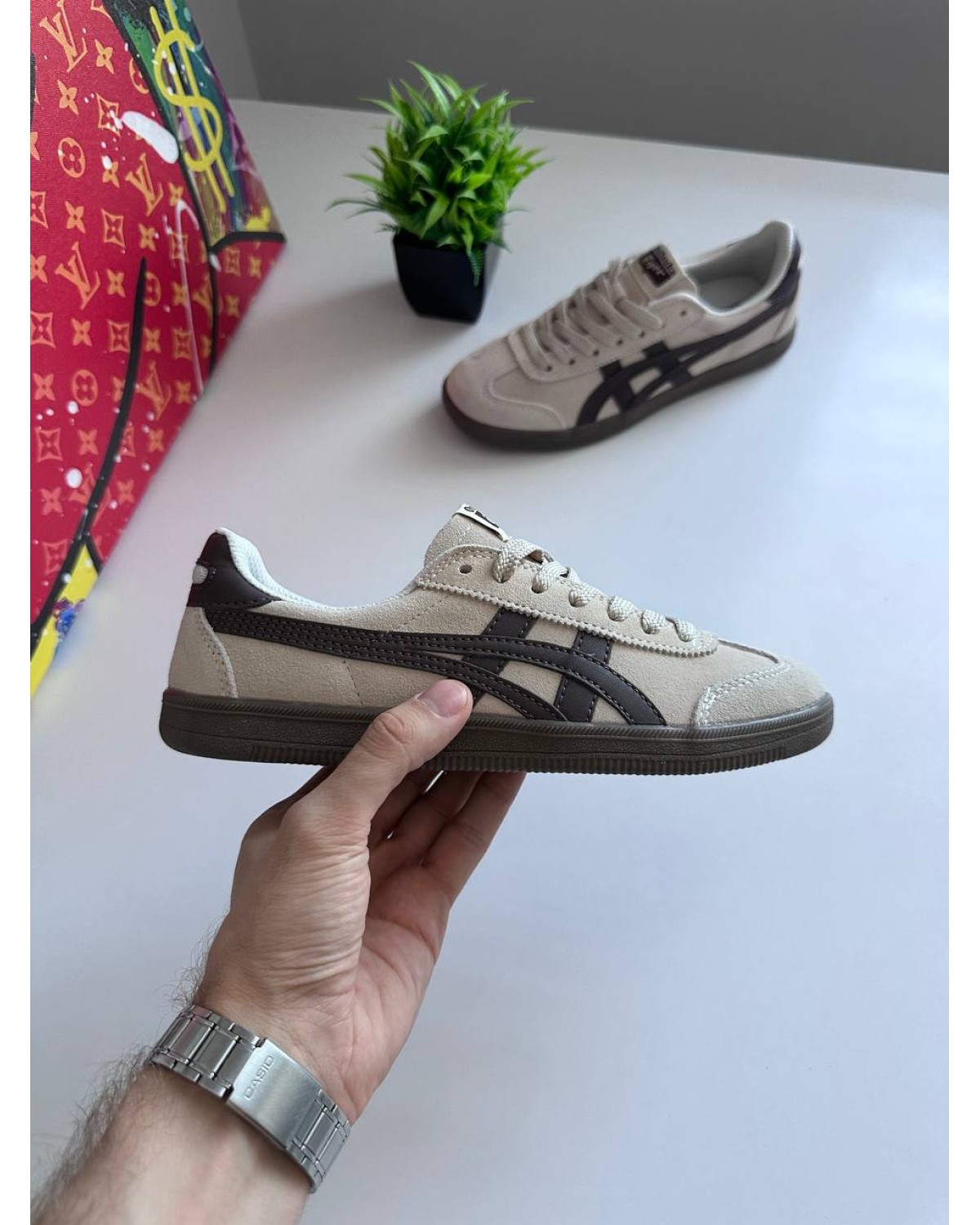 Asics Onitsuka Tiger Tokuten Beige Brown