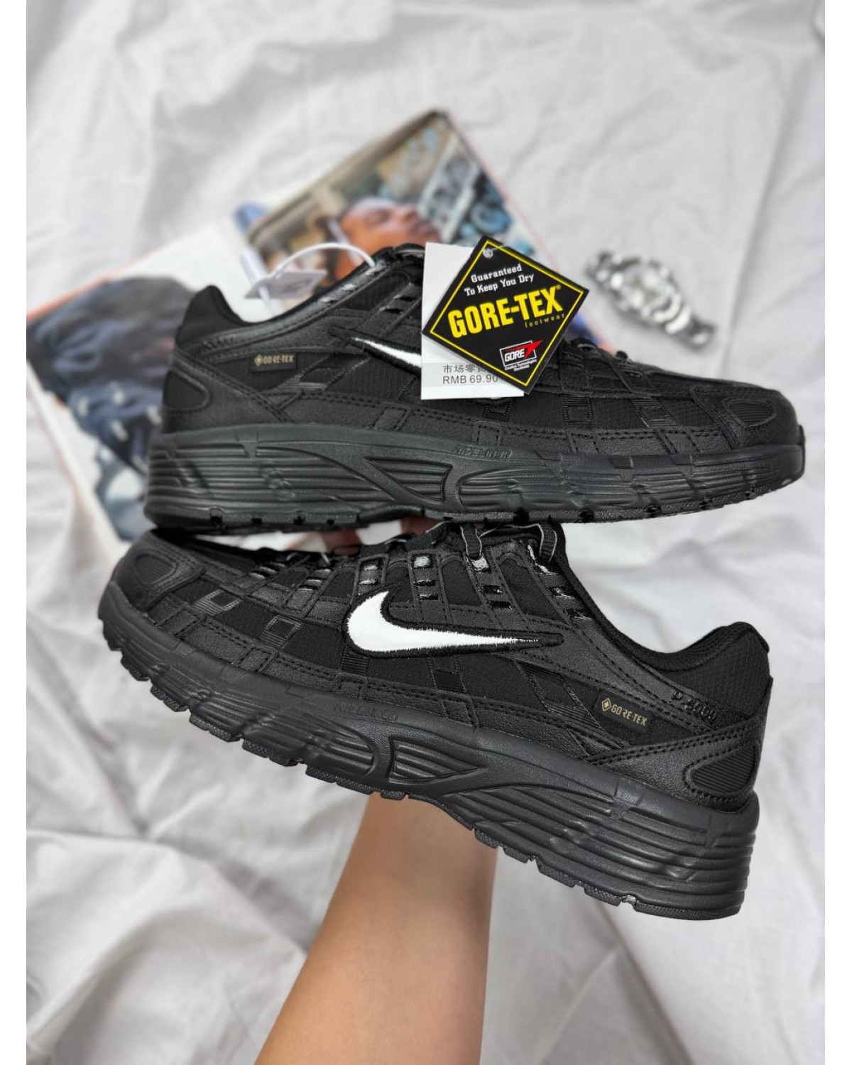 Nike P-6000 Black Gore Tex