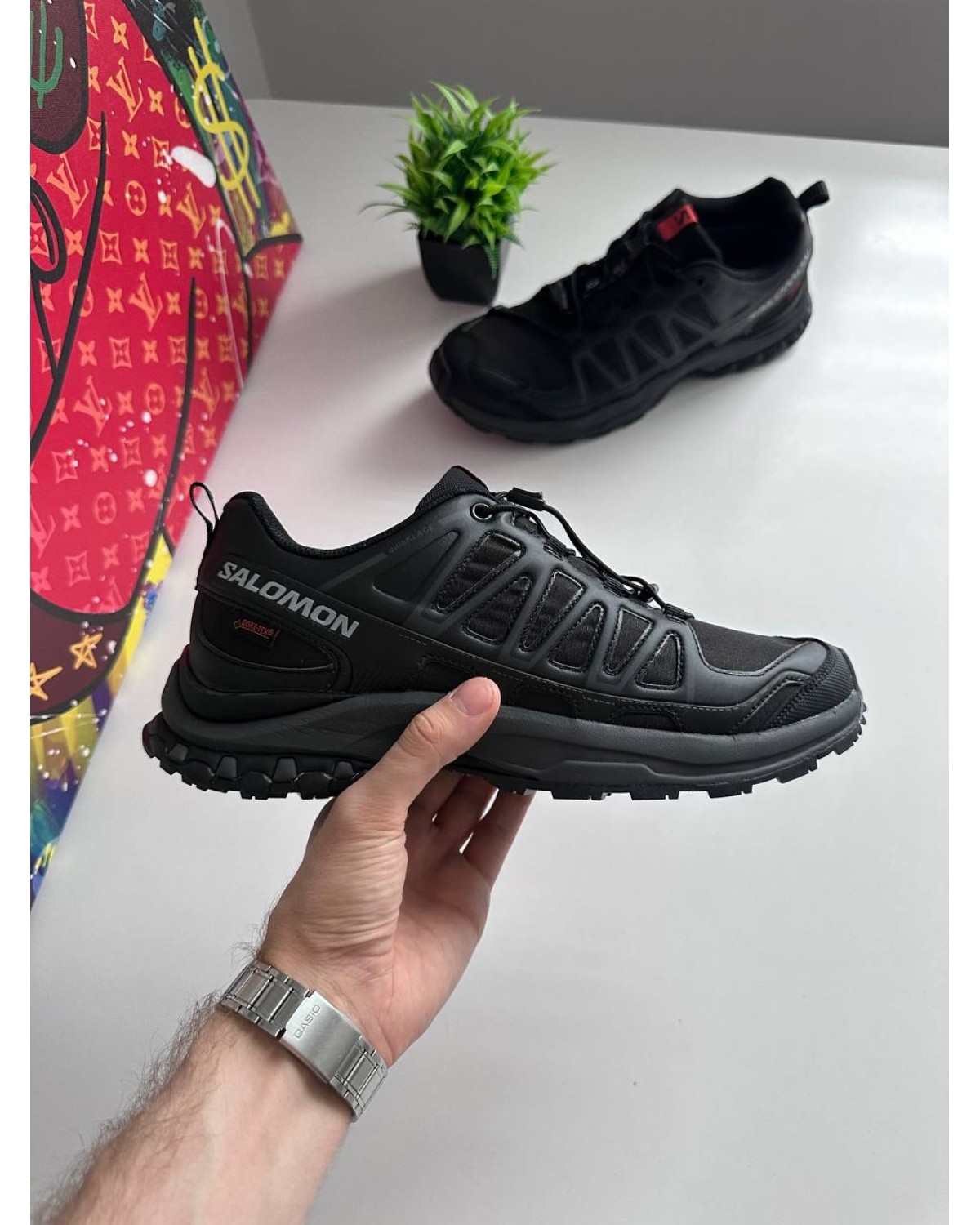 Salomon XA Pro 3D Amphib Gore-Tex Black Grey