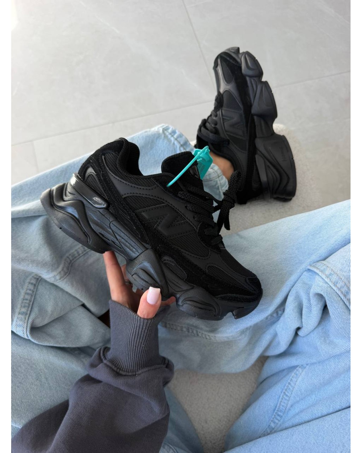 New Balance 9060R Full Black