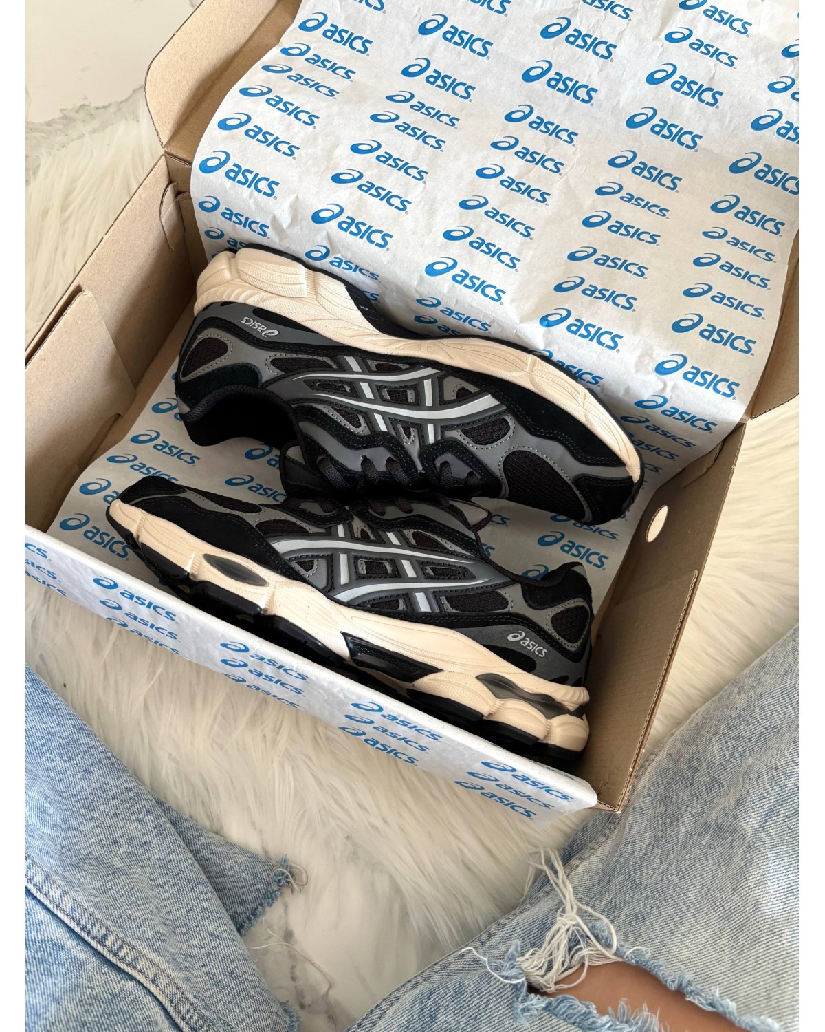 Asics Gel-NYC Black Cream Gore-Tex Termo