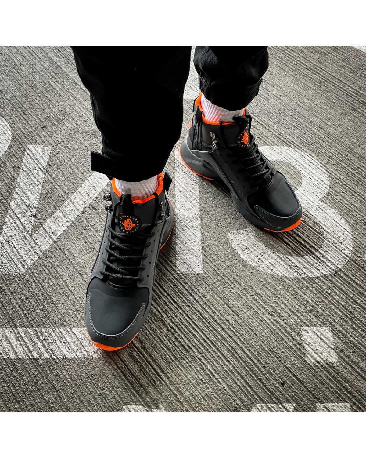 Nike Huarache Acronym "Black/Orange"