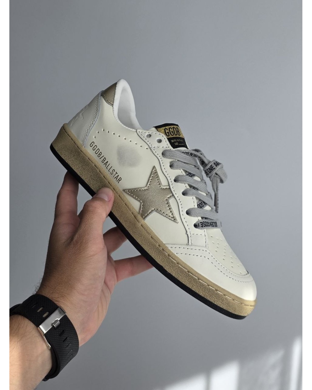 Golden Goose Ball Star Ivory/Gold