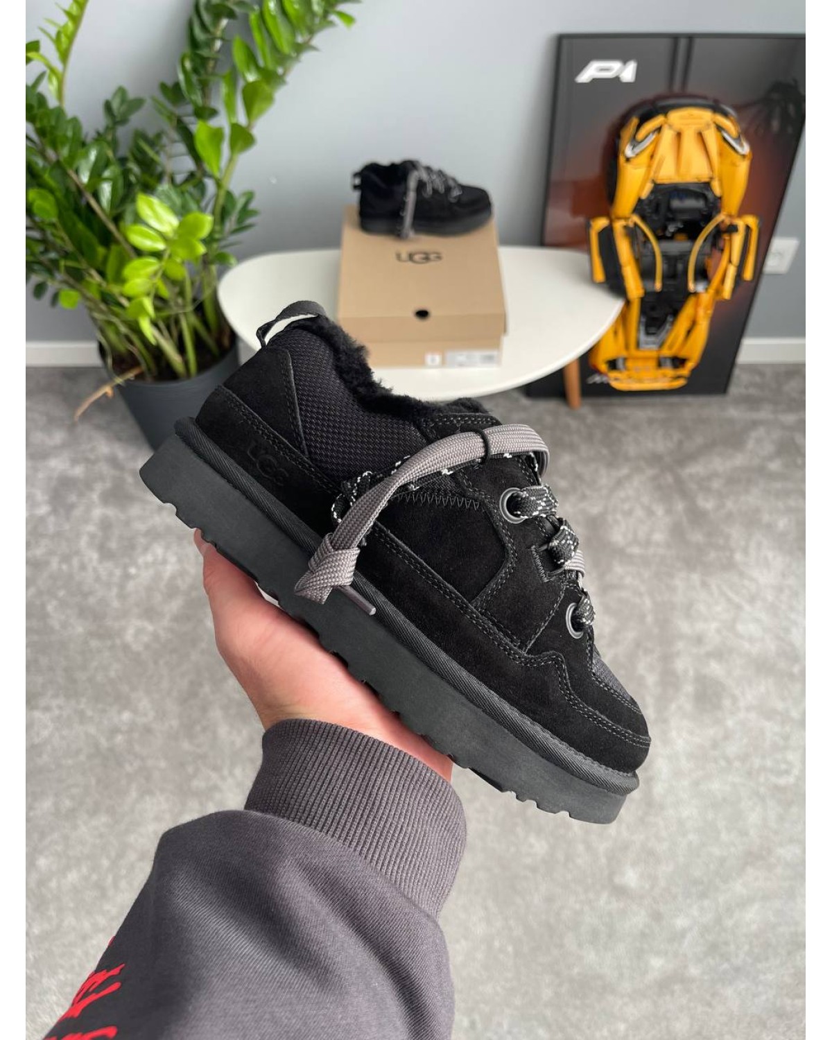 Ugg Lowmel Sneaker Black