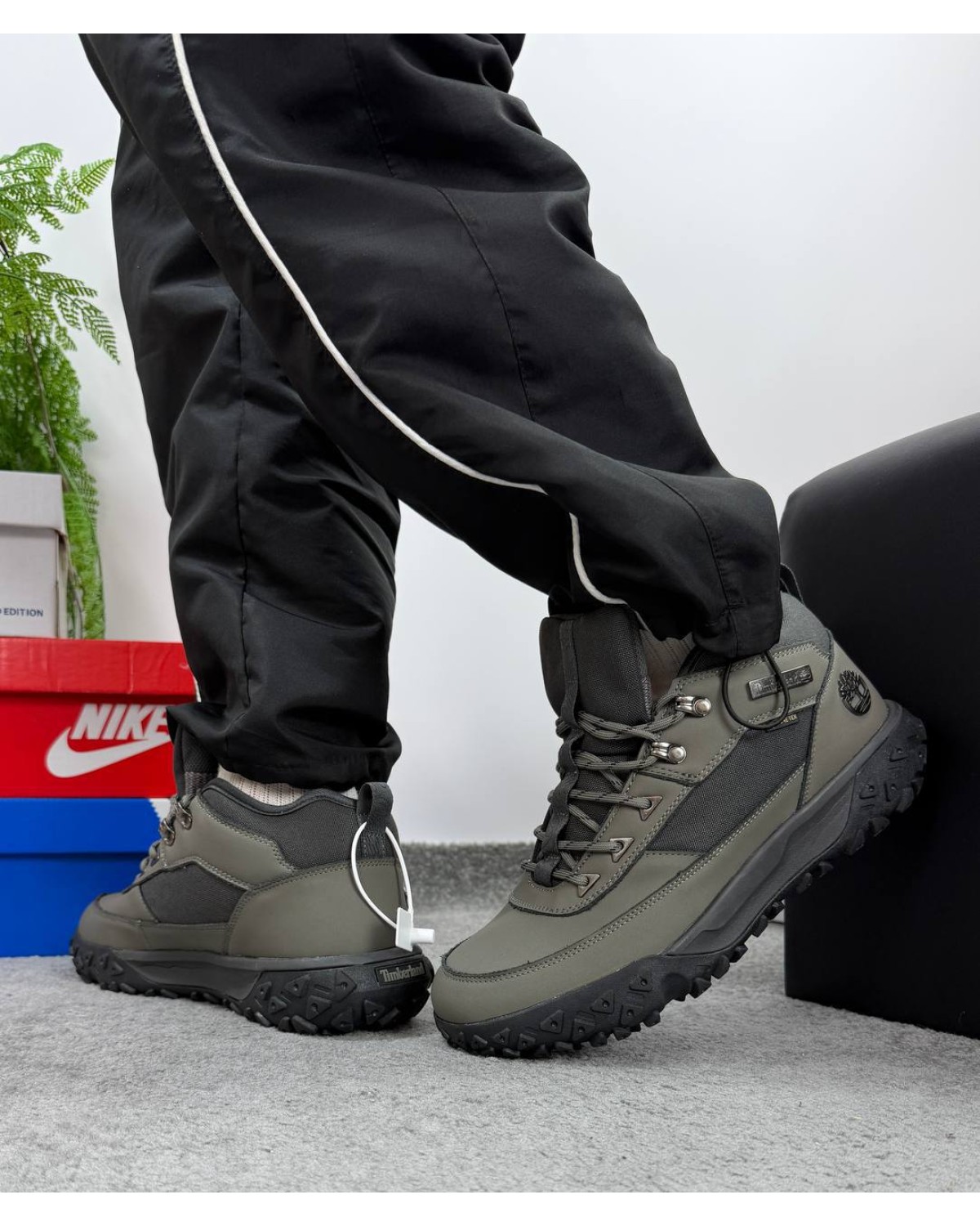 Timberland Grey Khaki Gore Tex