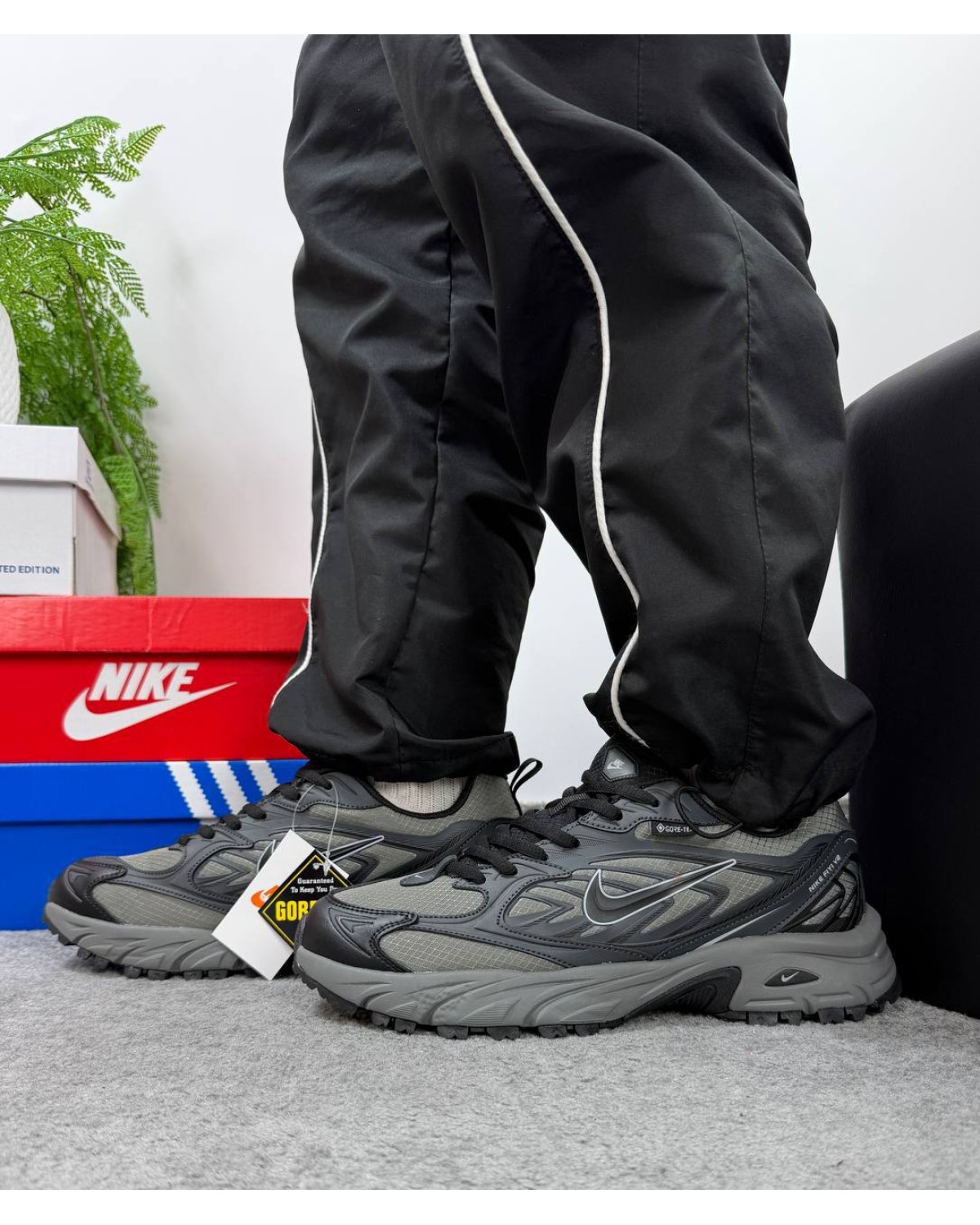 Nike Fiyi V2 Black Khaki Gore Tex