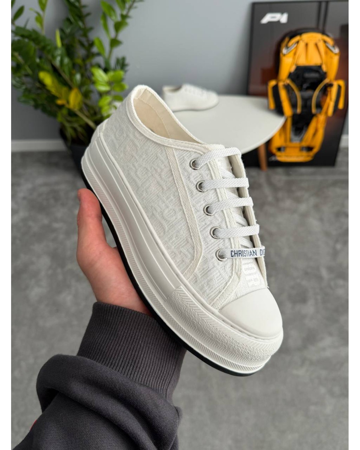 Dior B23 Platform White