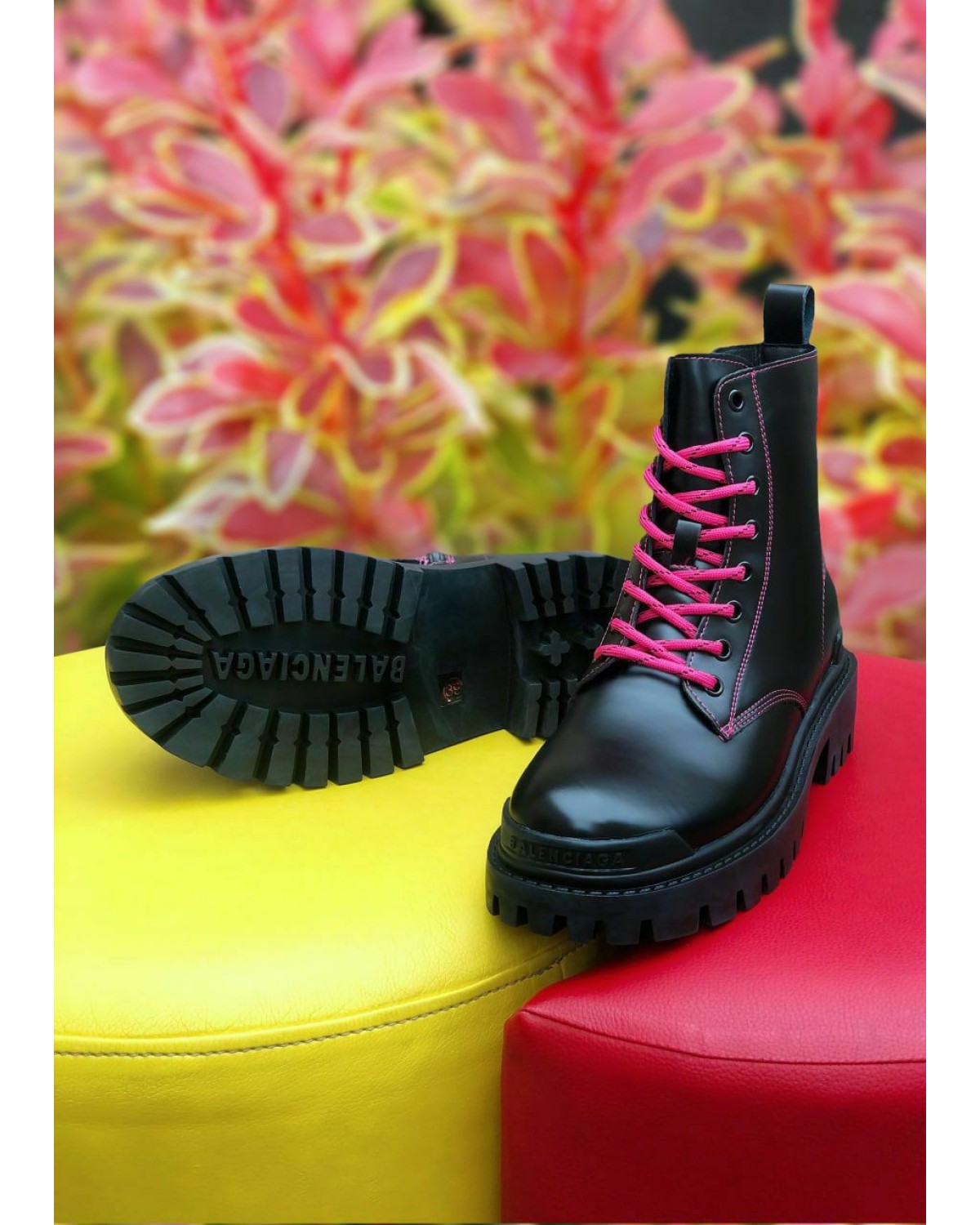 Balenciaga Black Tractor Side-zip Boots Balenciaga Black Tractor Side-zip Boots