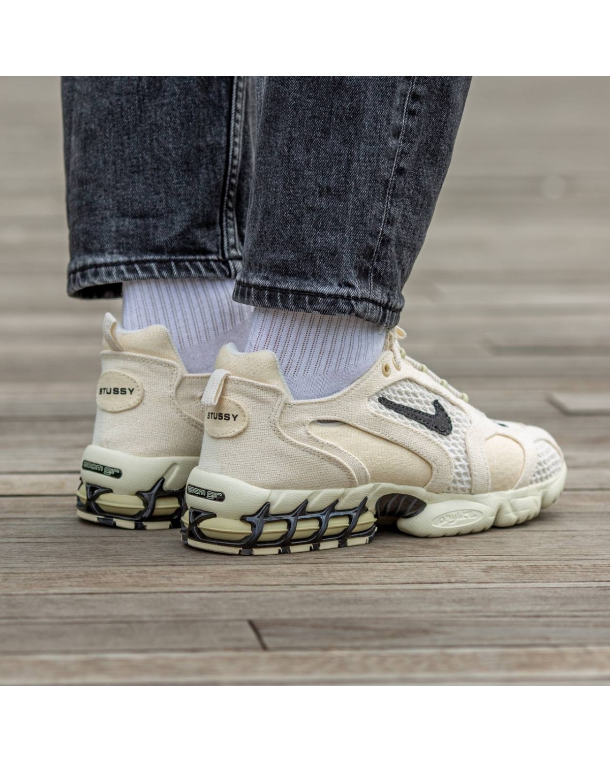 Nike Air Zoom Spiridon Cage 2 Stussy Beige