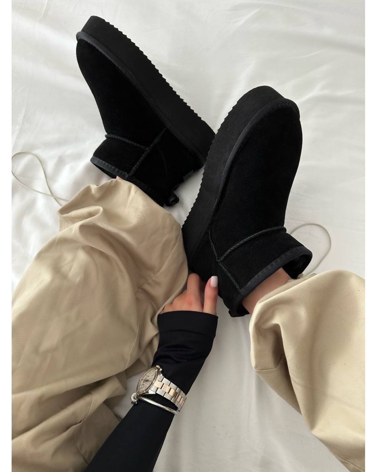 UGG Ultra Mini Platform Black Suede UGG Ultra Mini Platform Black Suede