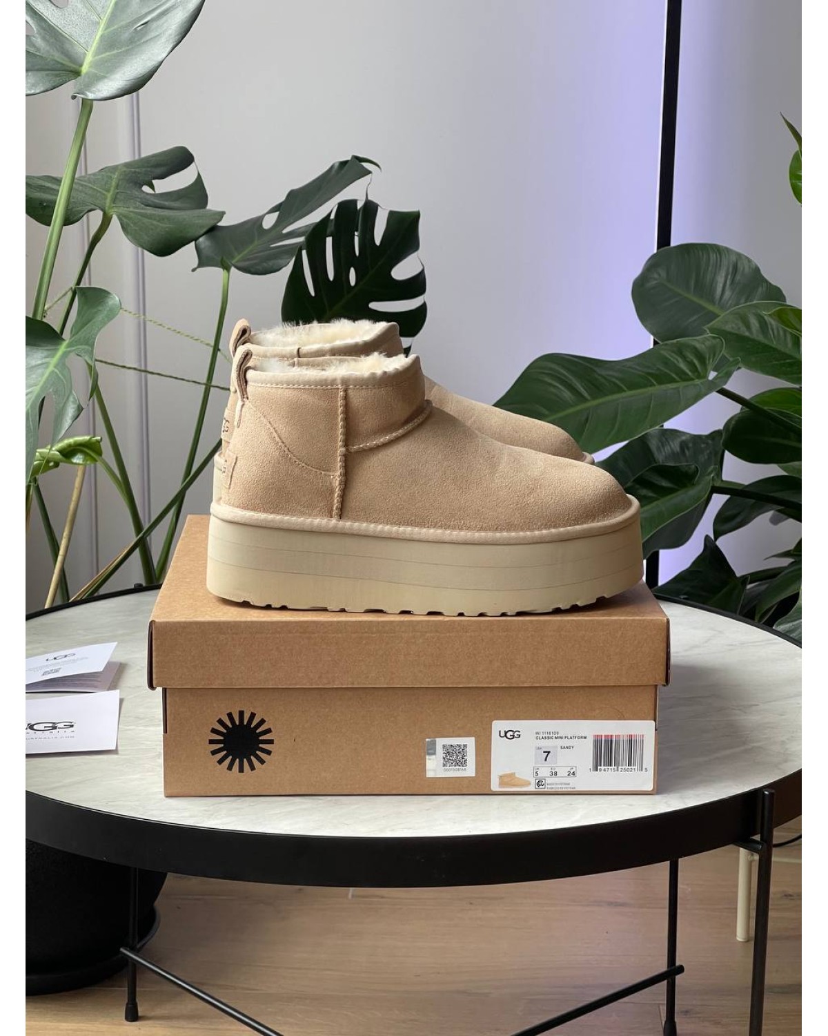 Ugg Classic Ultra Mini Platform Sand