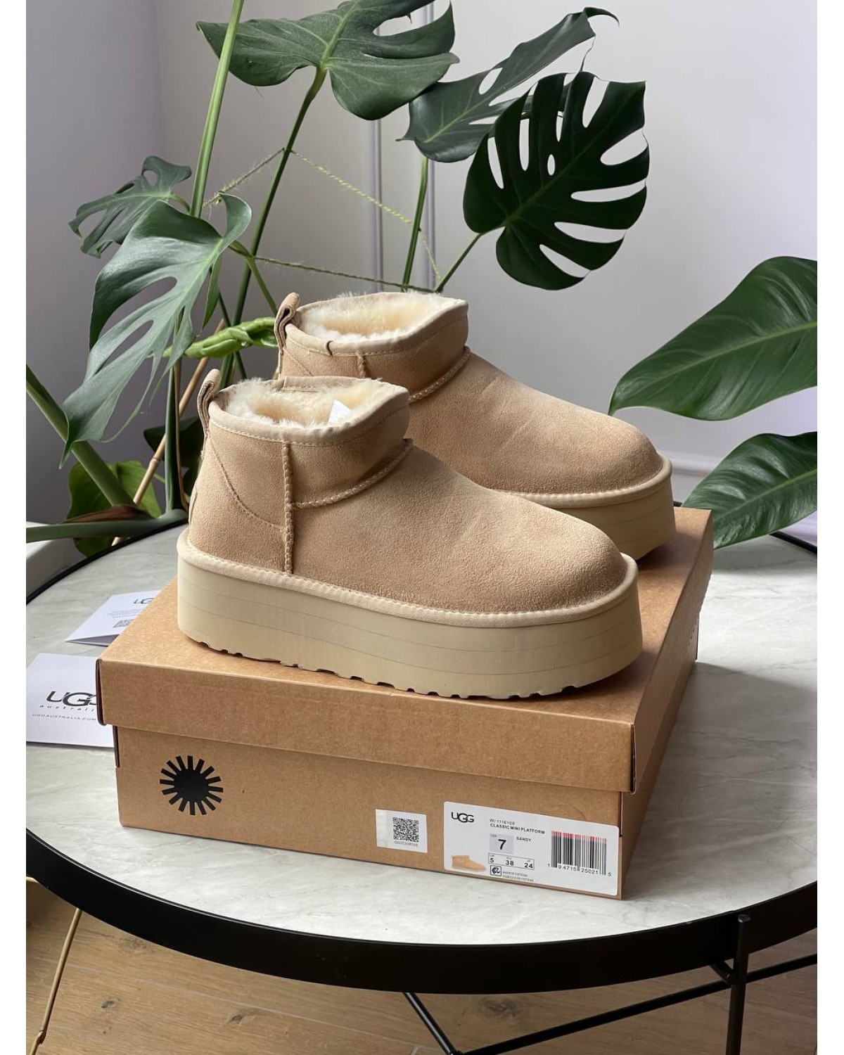 Ugg Classic Ultra Mini Platform Sand