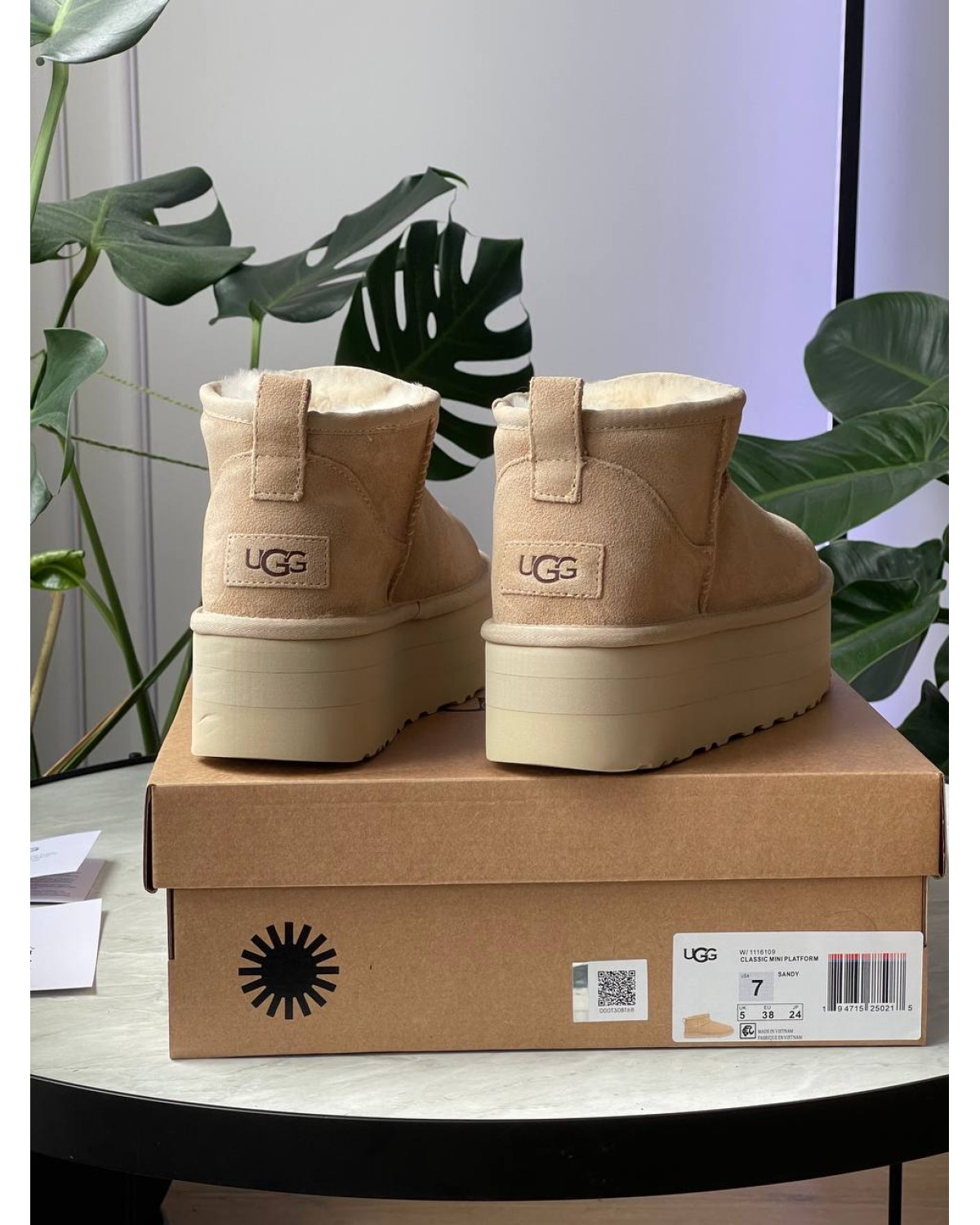 Ugg Classic Ultra Mini Platform Sand