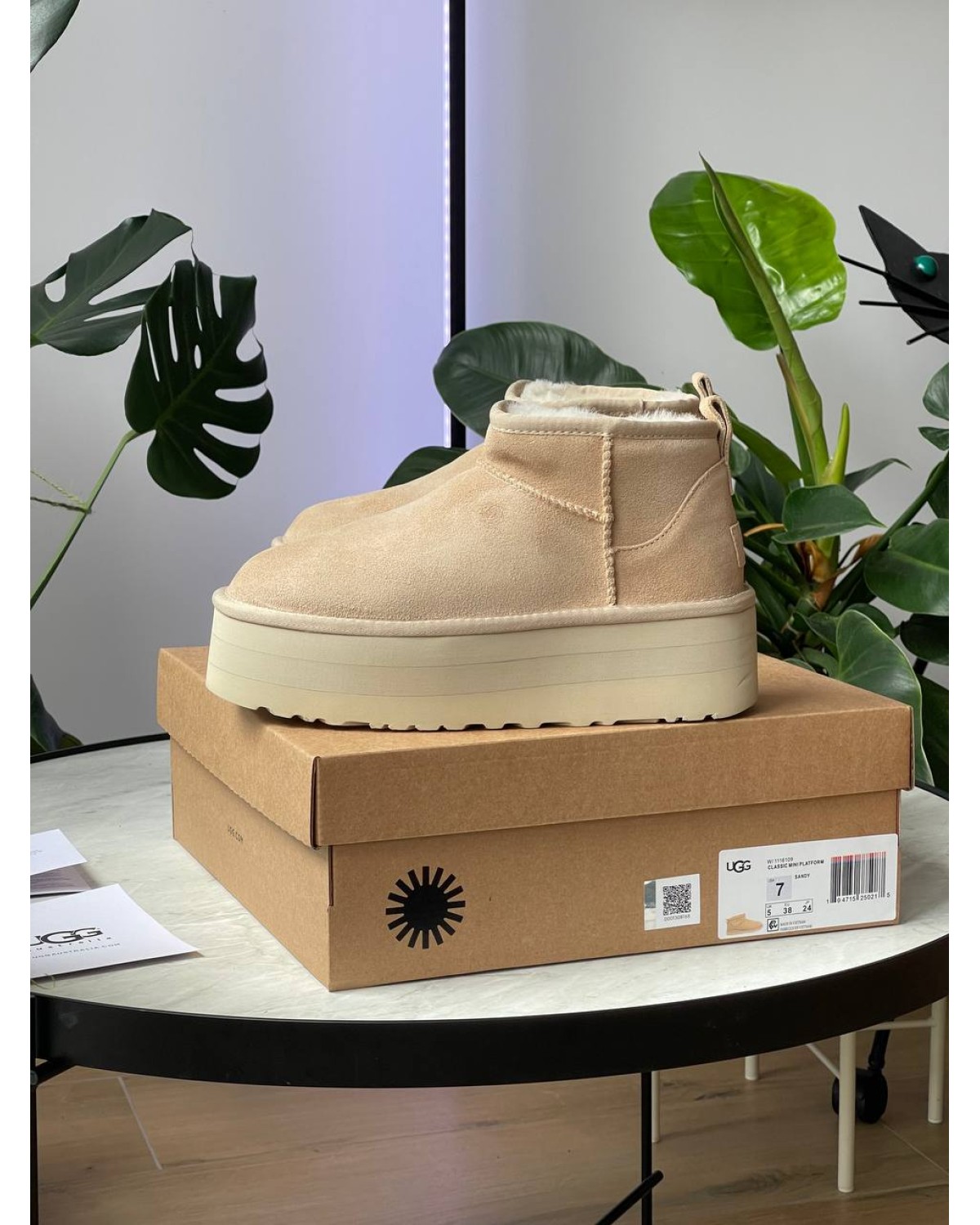 Ugg Classic Ultra Mini Platform Sand