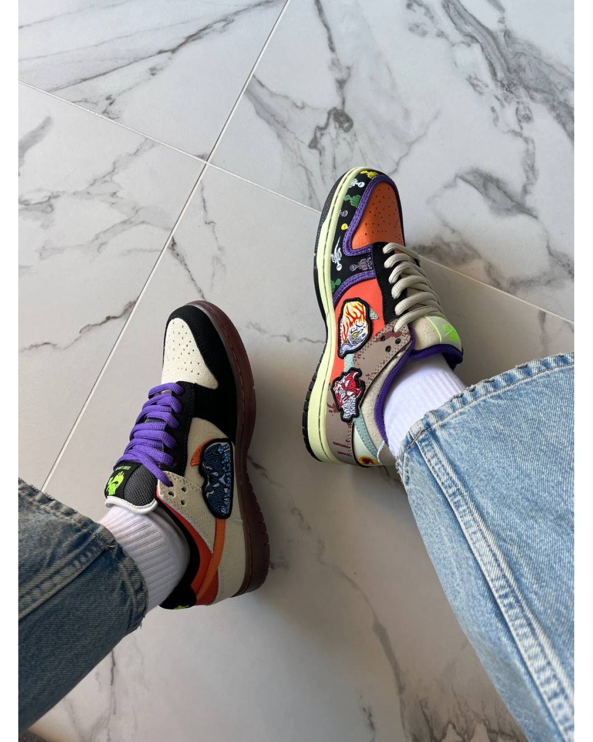 Nike Dunk SB Halloween Custom